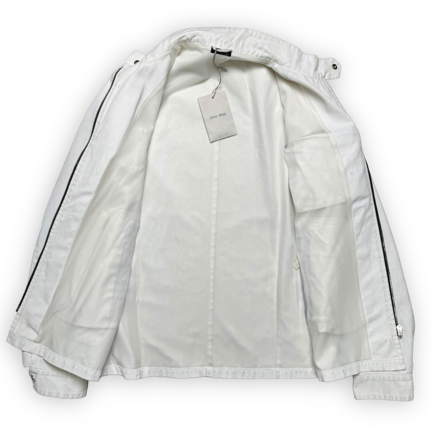 2000s Miu Miu White Jacket