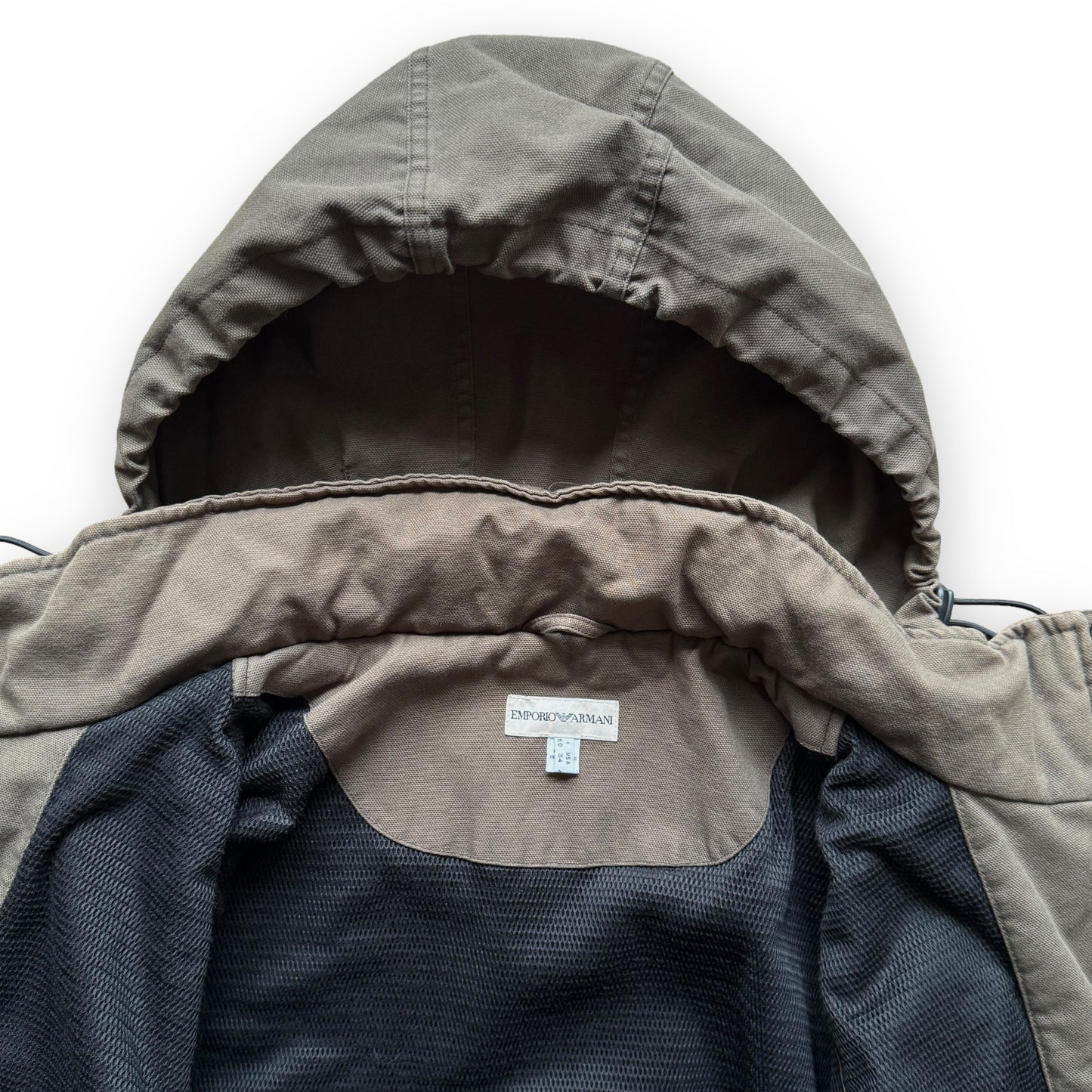 Emporio Armani Canvas Parka - 1990s