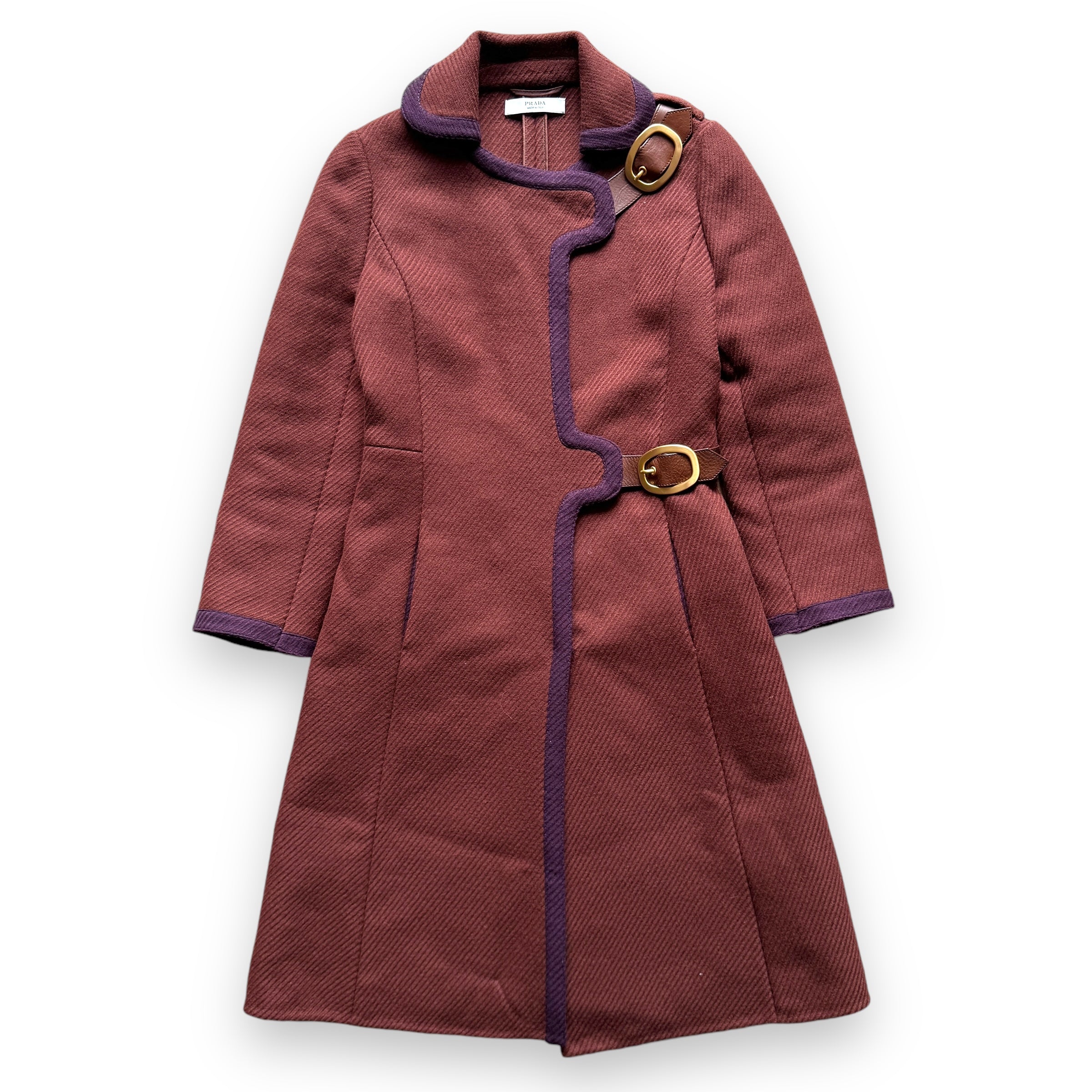 Prada wool coat hotsell