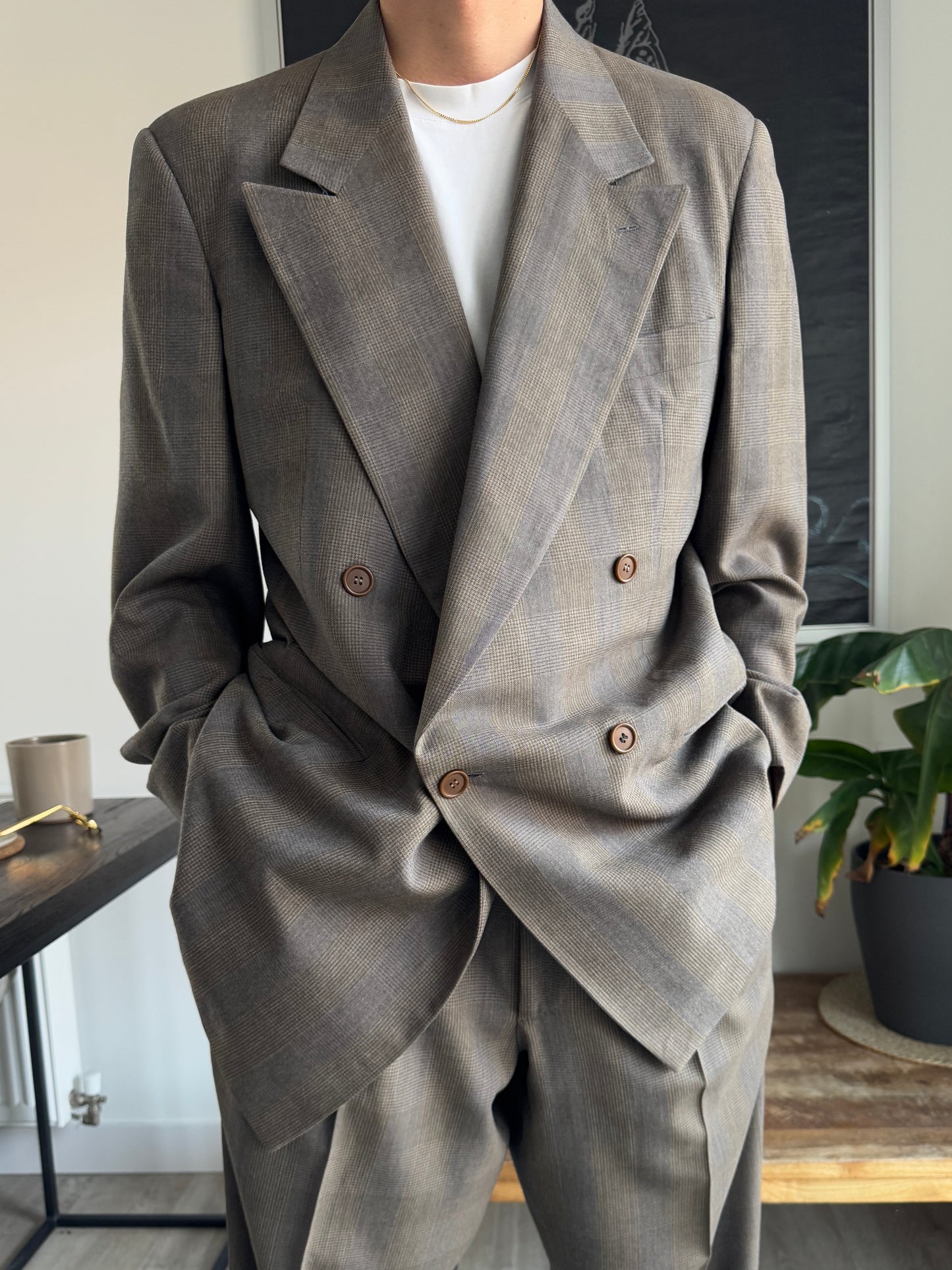 Giorgio Armani ‘Borgonuovo 21’ Double-Breasted Power Suit - 1990s