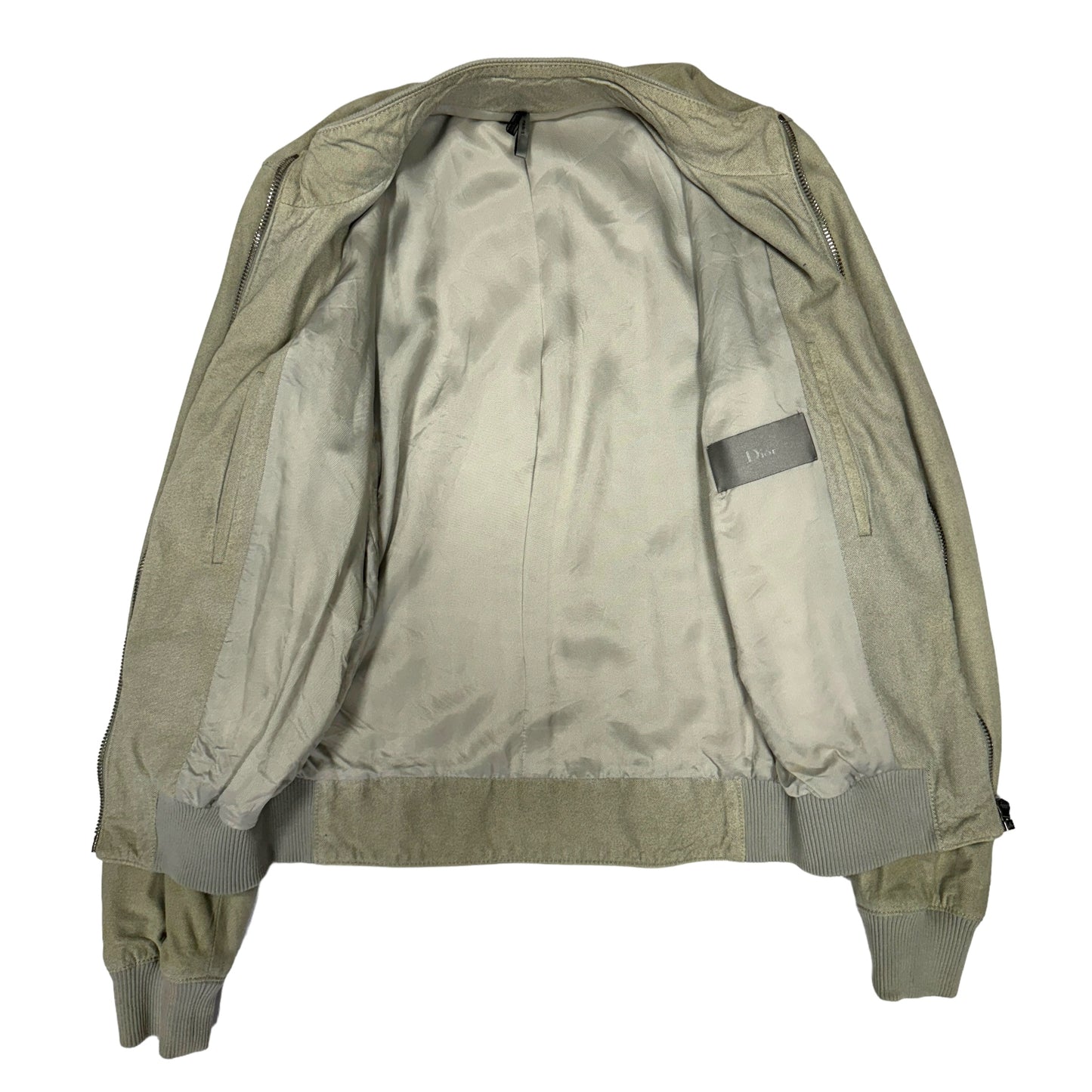 Dior Homme Perforated Leather Bomber 2008