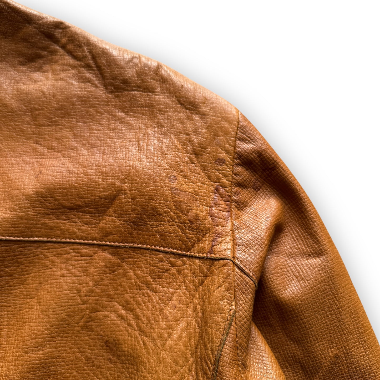 Giorgio Armani Lambskin Soft Leather Jacket