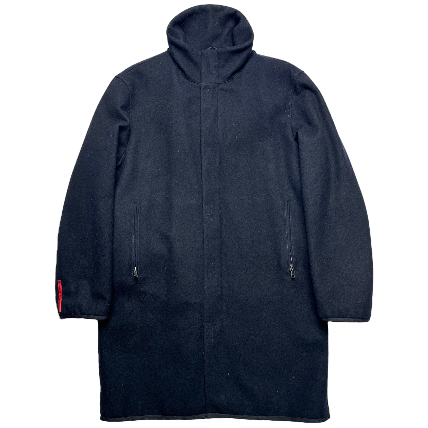 Prada Sport Wool Long Coat