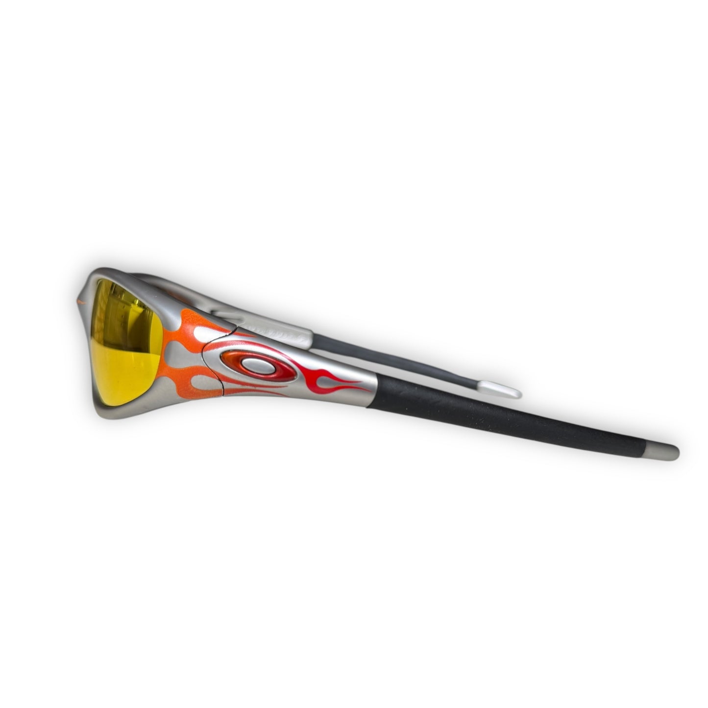 Oakley Straight Jacket Orange Flame/Fire Iridium