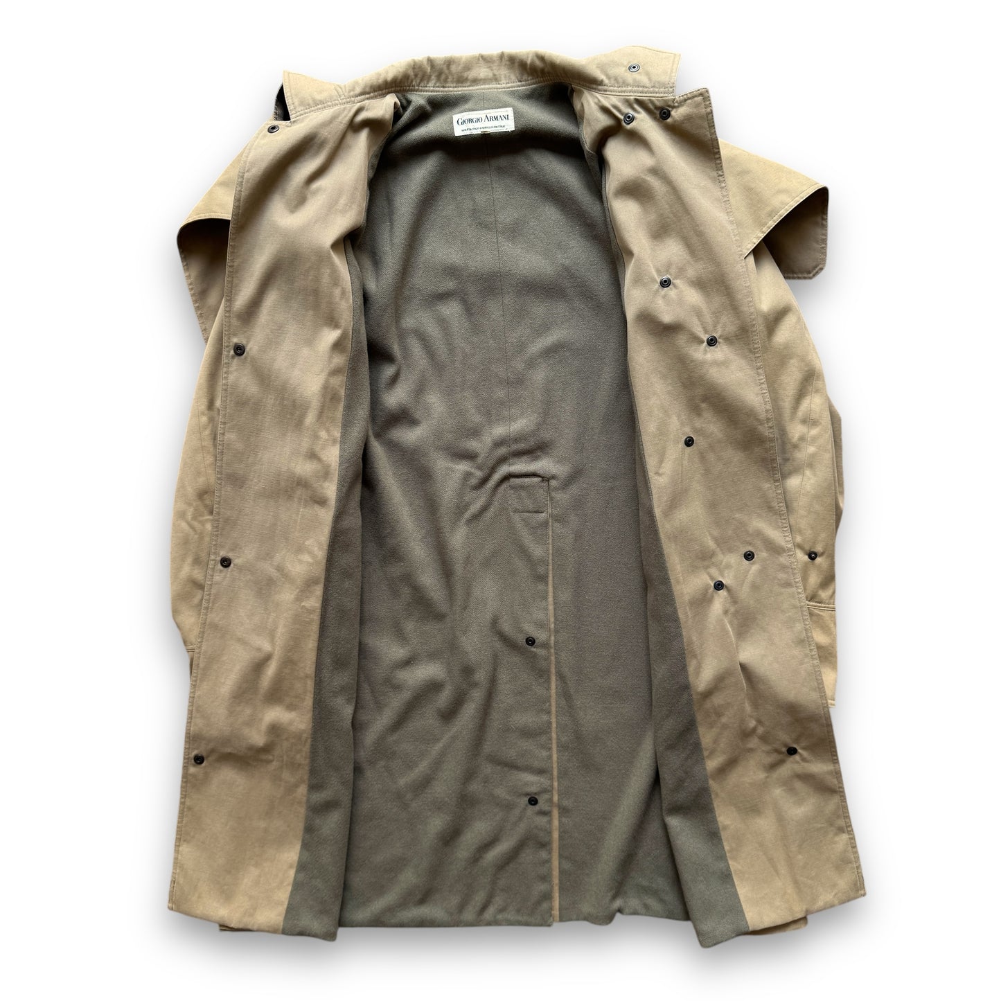 Giorgio Armani Military Long Coat - 1970s