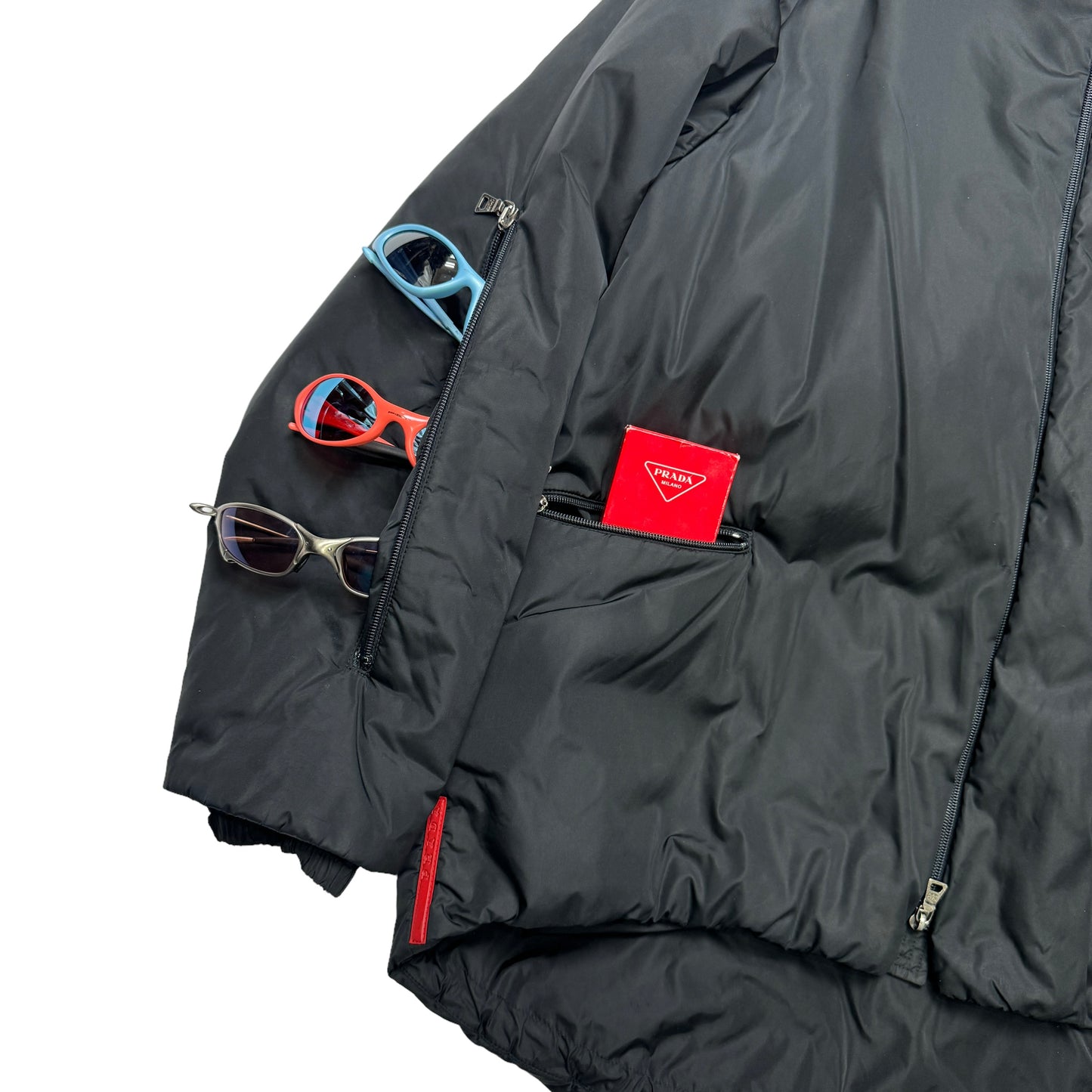 Prada Sport Convertible Padded Jacket