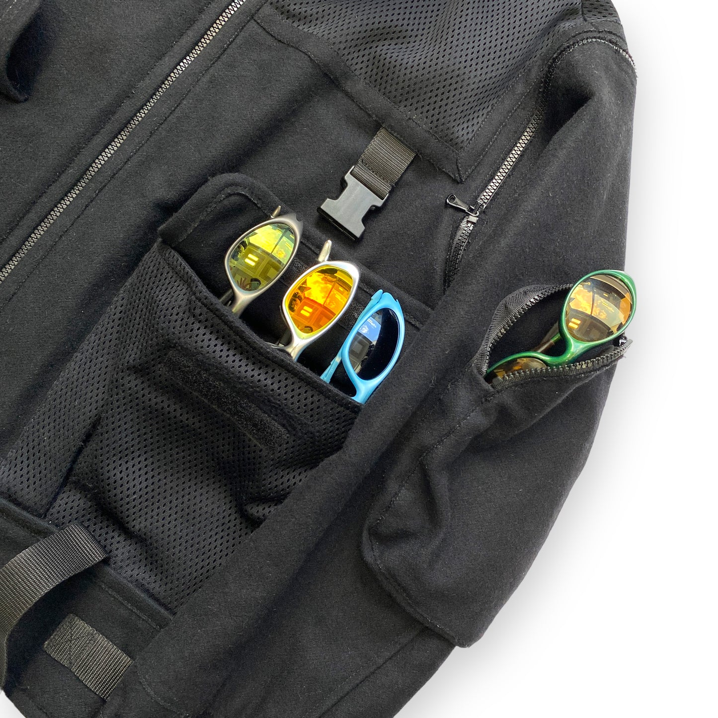 Dolce & Gabbana Convertible Wool Cargo Jacket