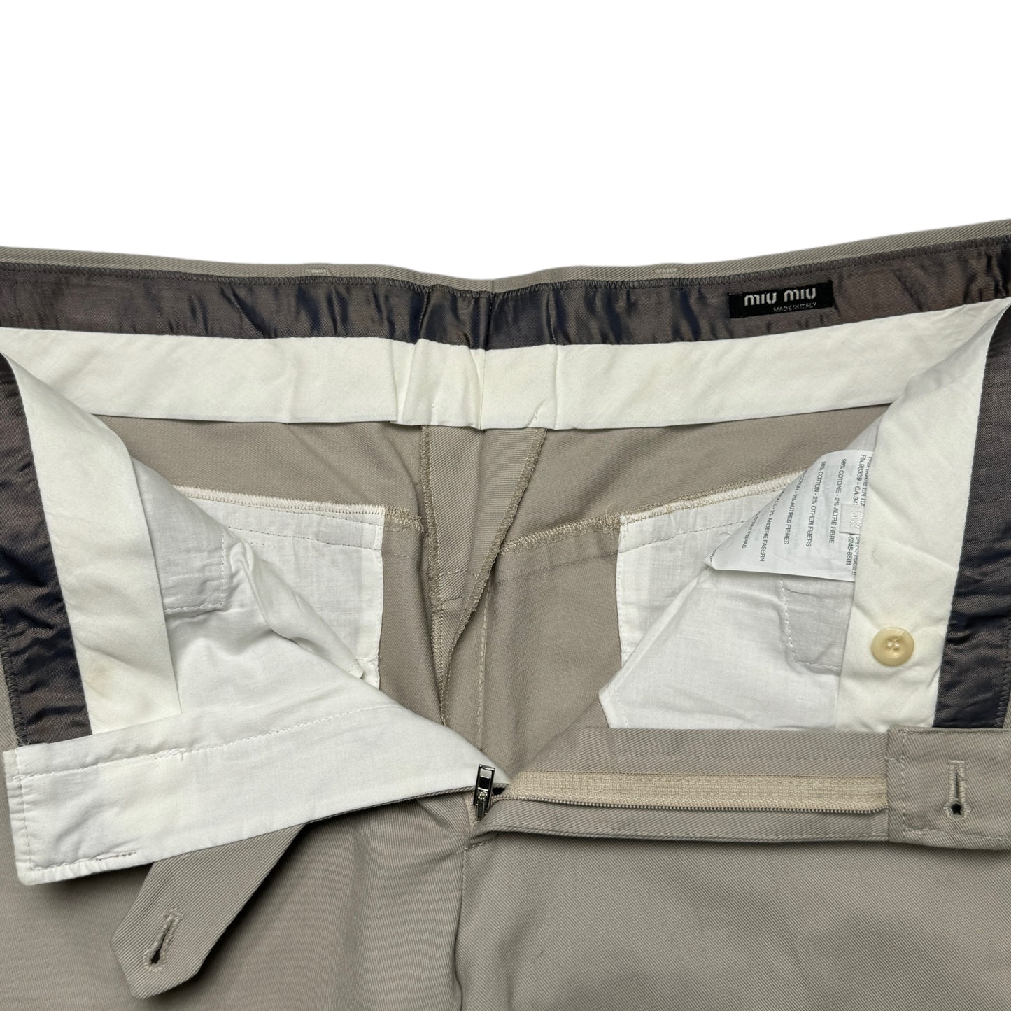 Miu Miu Technical Trousers