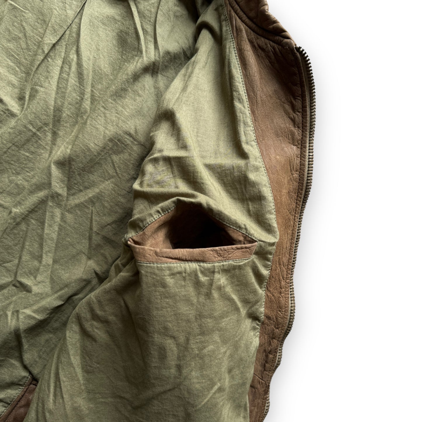 Emporio Armani Multi-Pocket Leather Jacket - 2005
