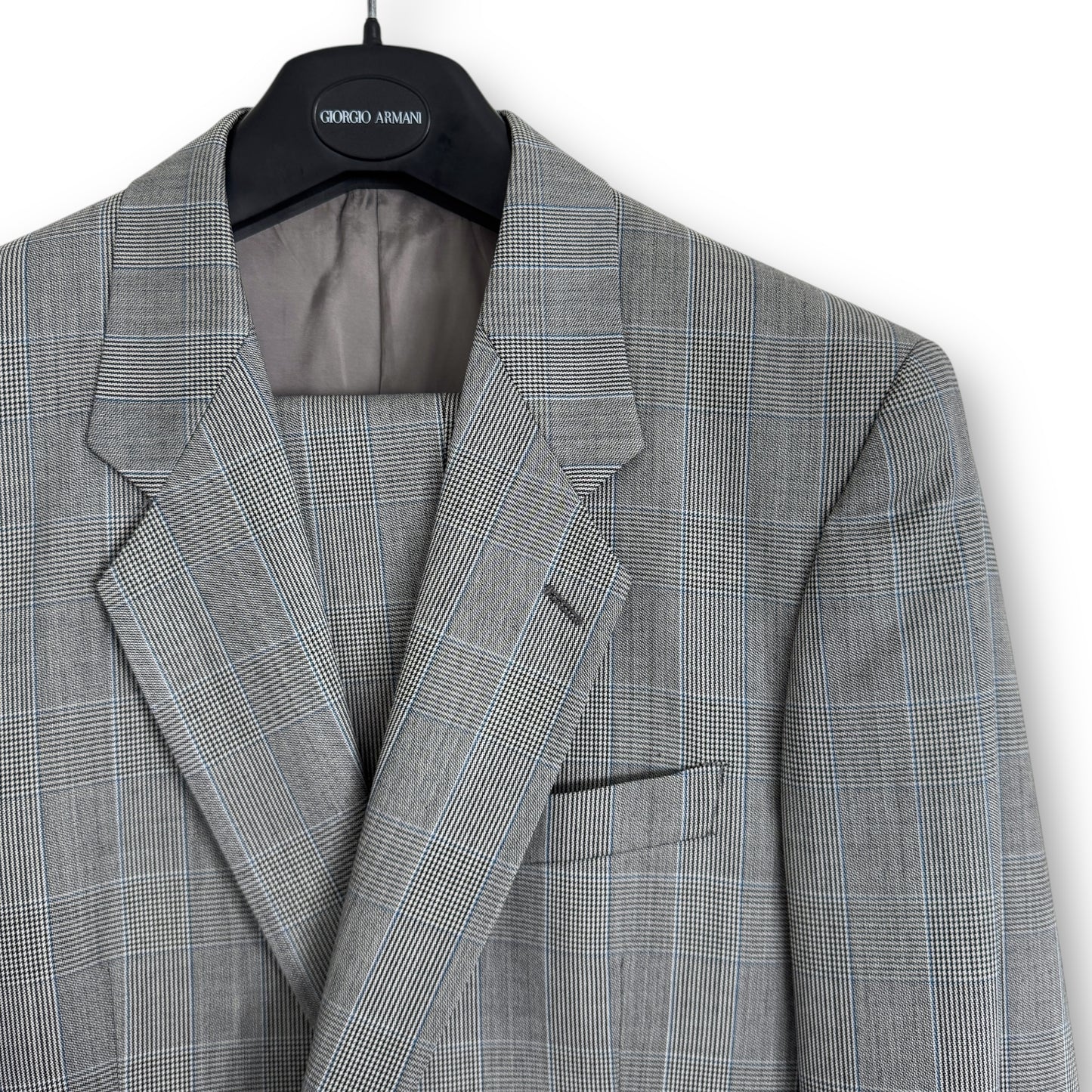 Giorgio Armani Power Suit Glen Check - 1980s