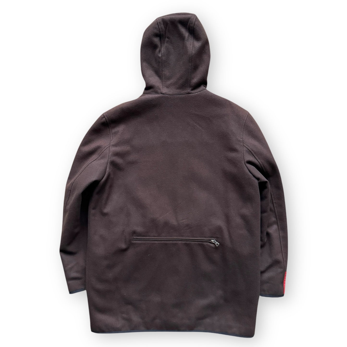 Prada Sport Hooded Wool Long Coat - F/W2000