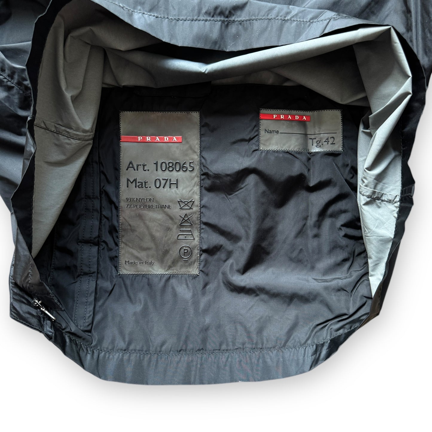 Prada Sport Technical Waterproof Pullover