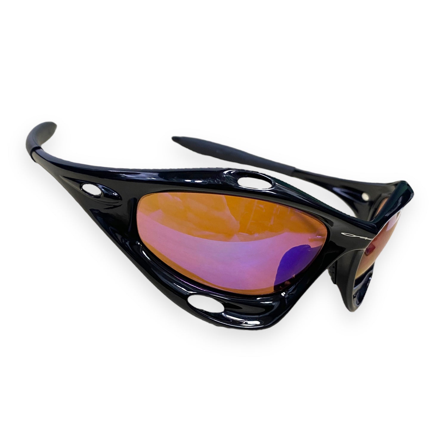Oakley Racing Jacket Jet Black/Blue Iridium