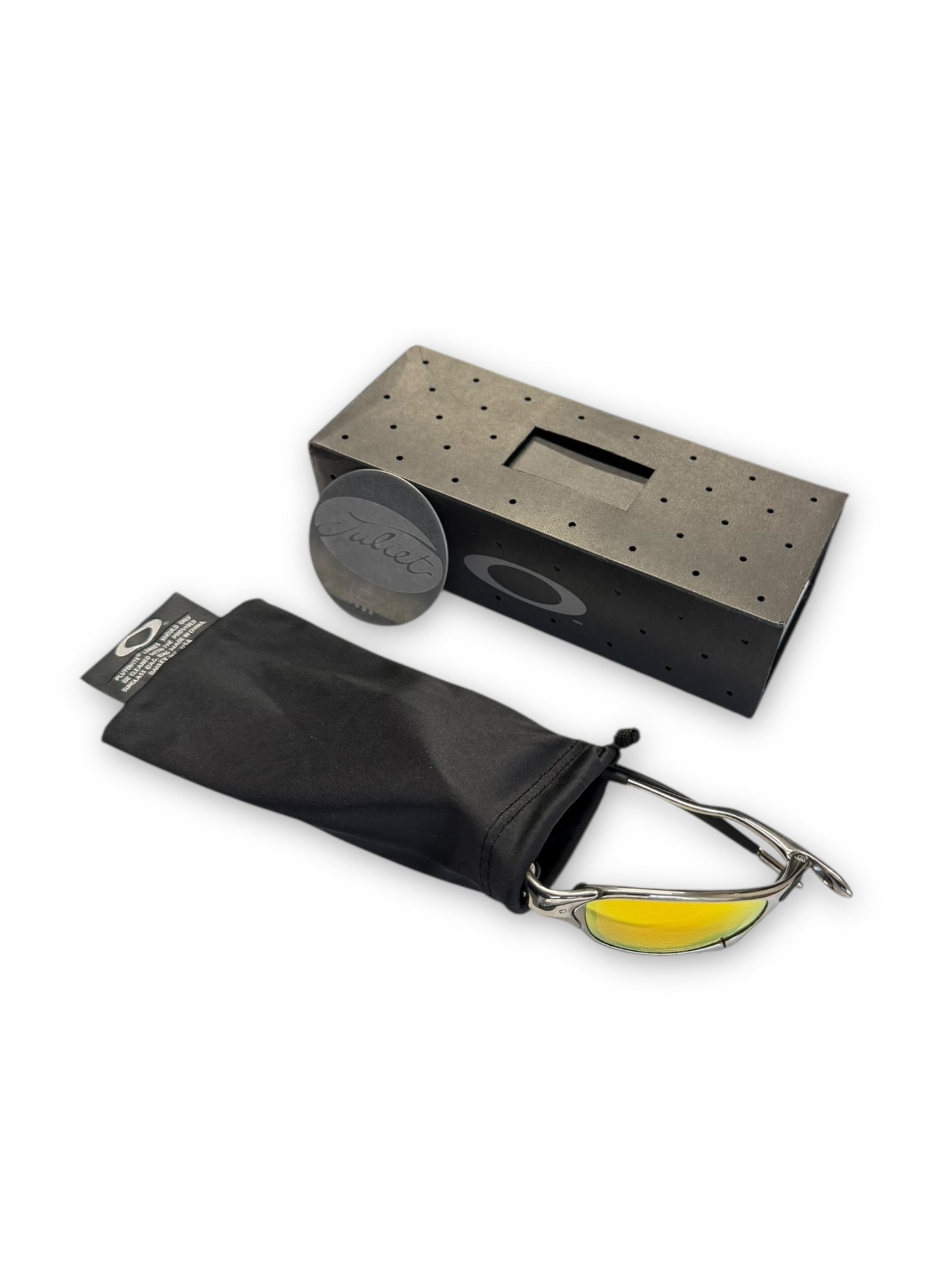 Oakley X-Metal Juliet Hammerstem Polished/Fire Iridium Polarized