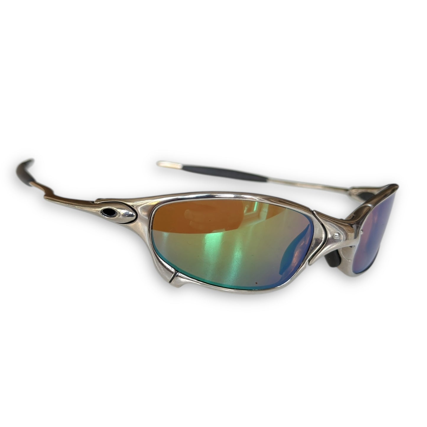 Oakley X-Metal Juliet Hammerstem Polished/Prizm Shallow Water Polarized Custom Cut