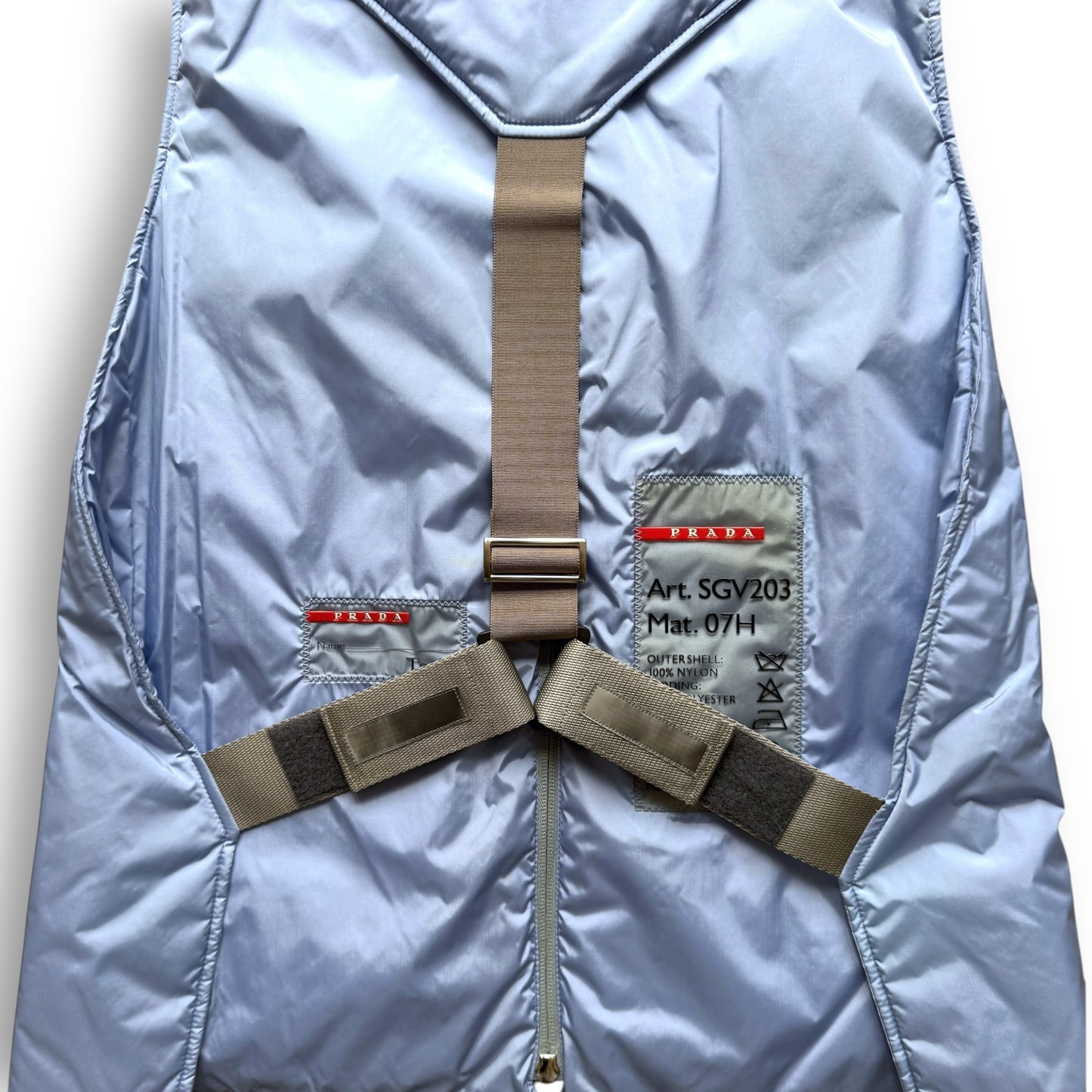 Prada Sport Tactical Balaclava Vest - F/W1999