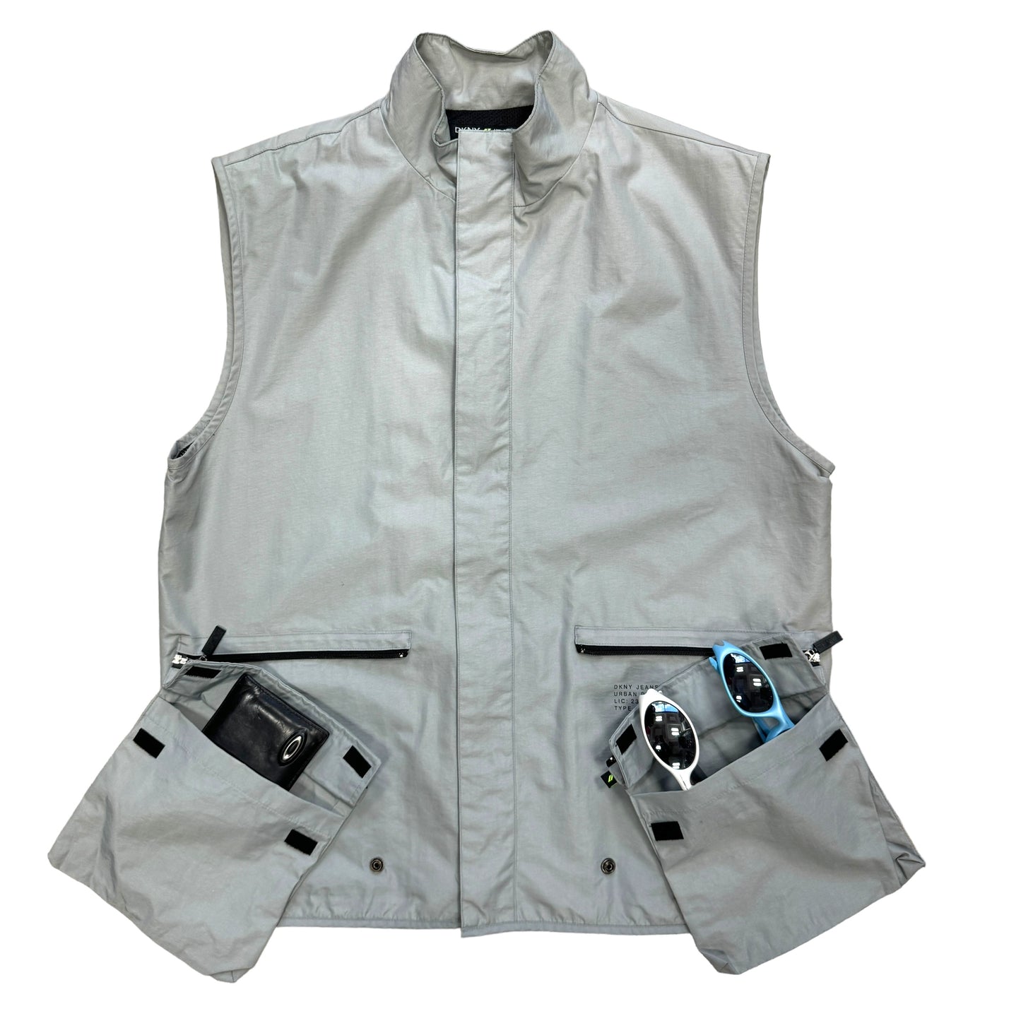 DKNY Technical Removable Pocket Vest
