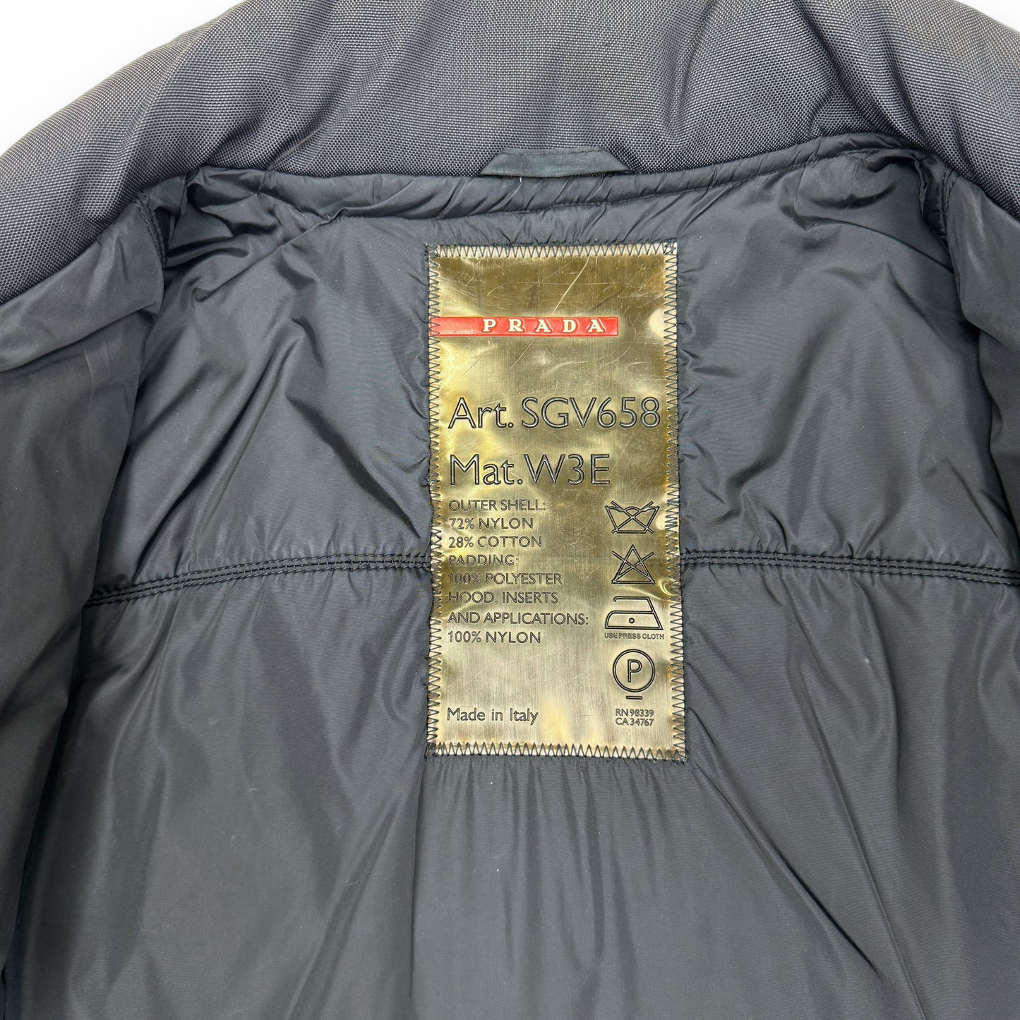 Prada Sport Ballistic Nylon Jacket
