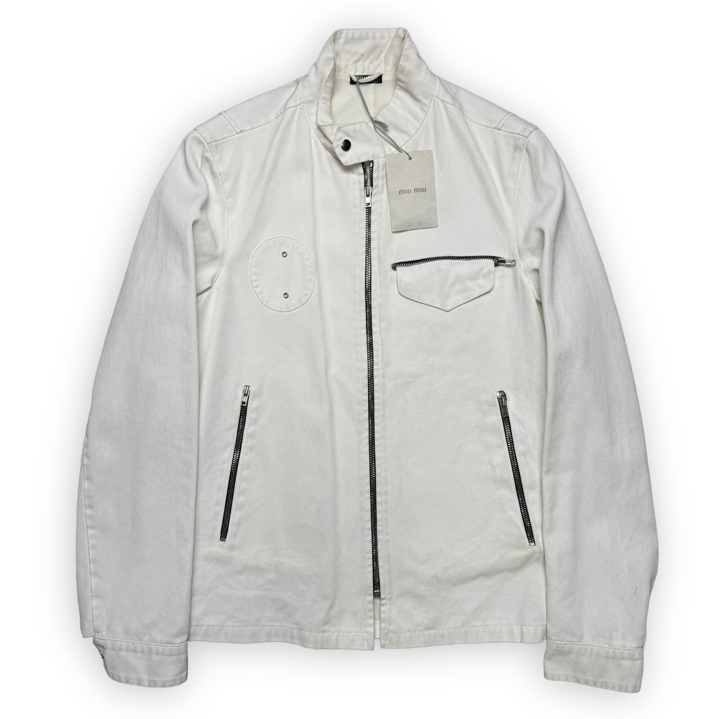 2000s Miu Miu White Jacket