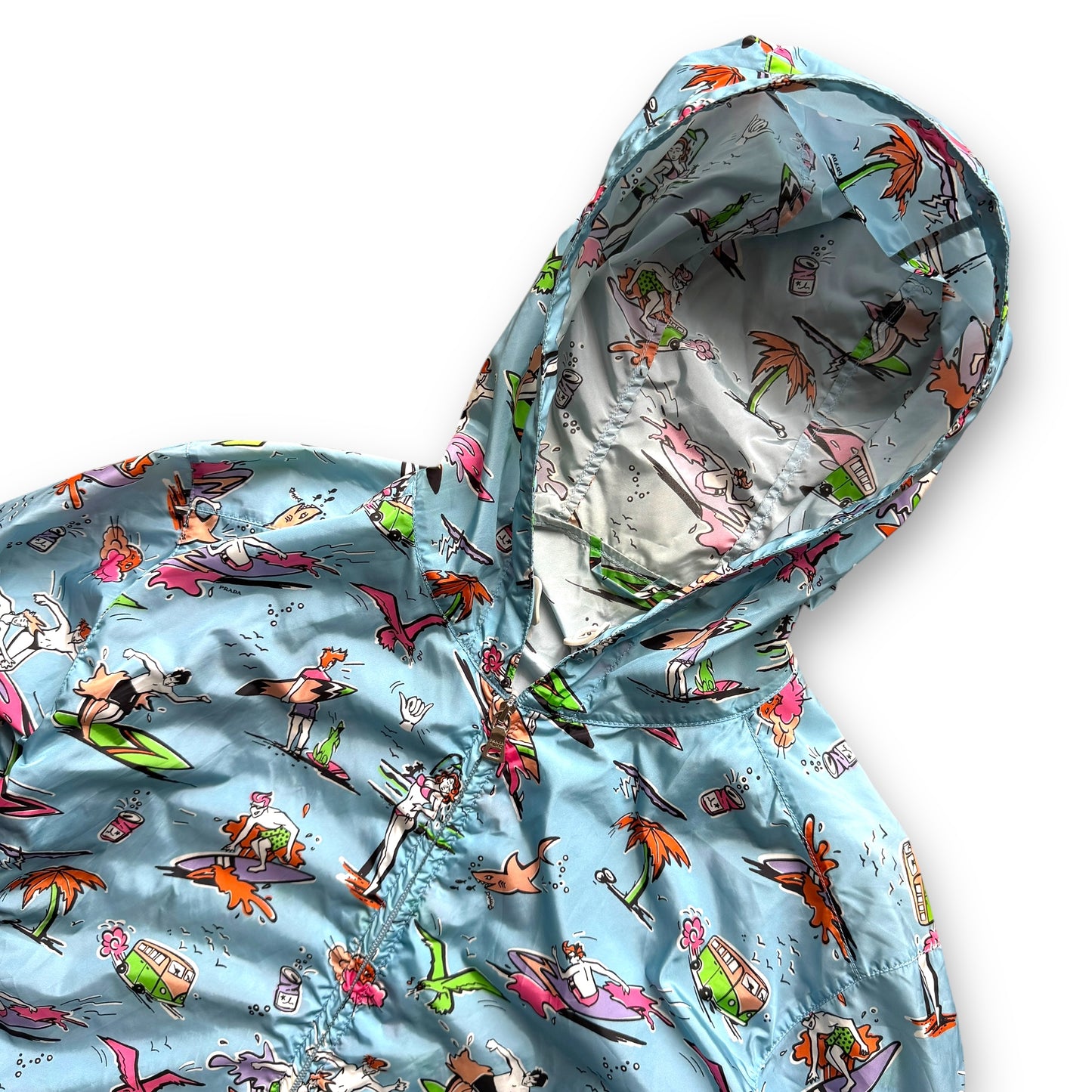 Prada Sport Summer Holiday Artwork Nylon Windbreaker - 2011