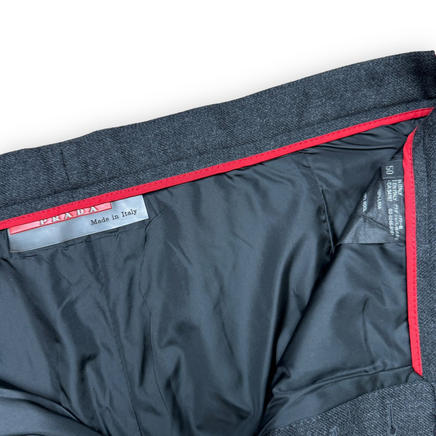 Prada Sport Wool Trousers