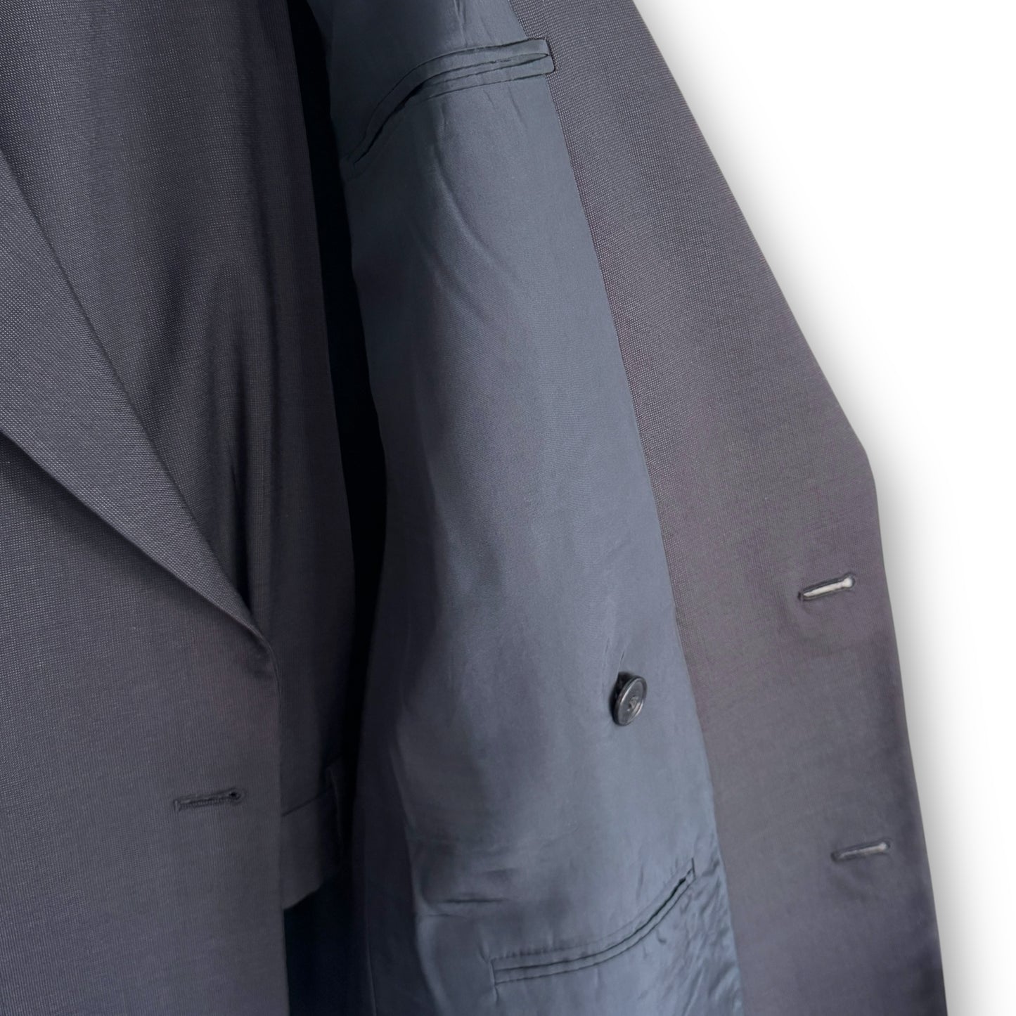 Giorgio Armani 3-Button Double-Breasted Power Suit - 1980s