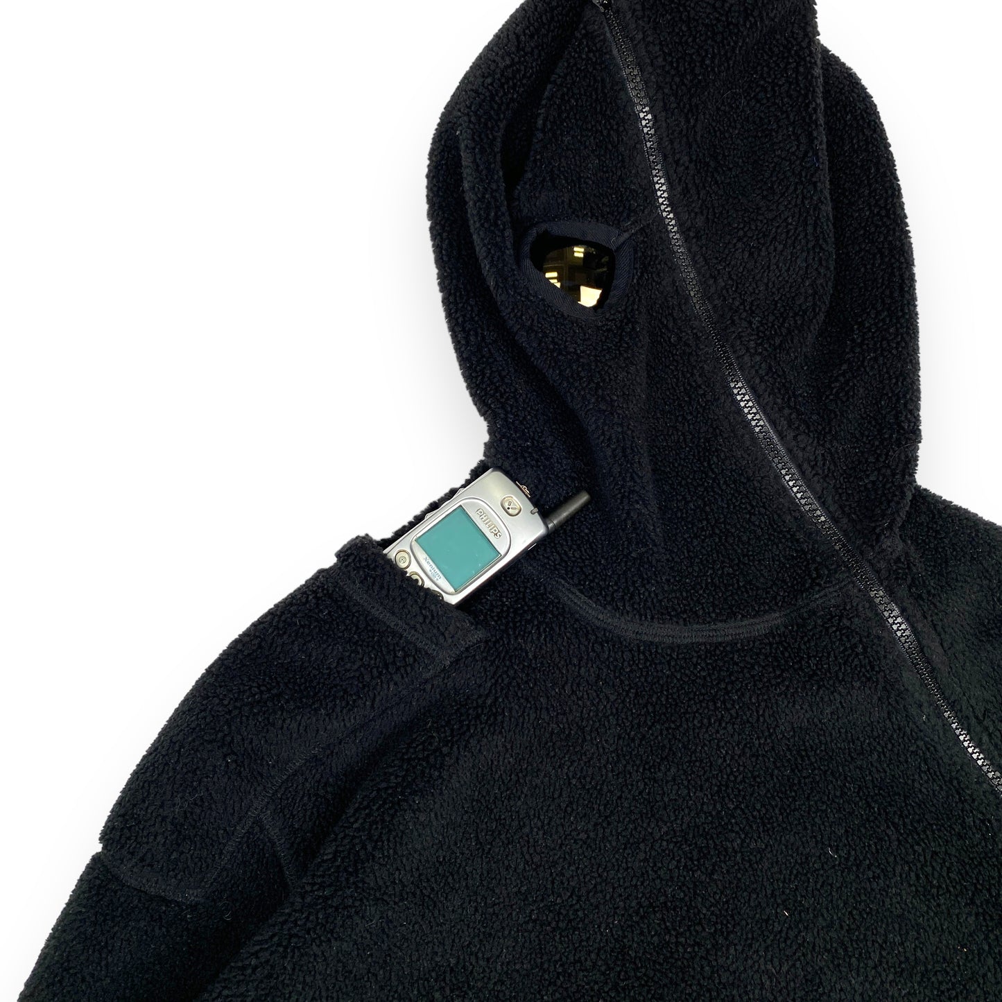 Final Home Asymmetrical Eye-Hole Fleece Full-Zip