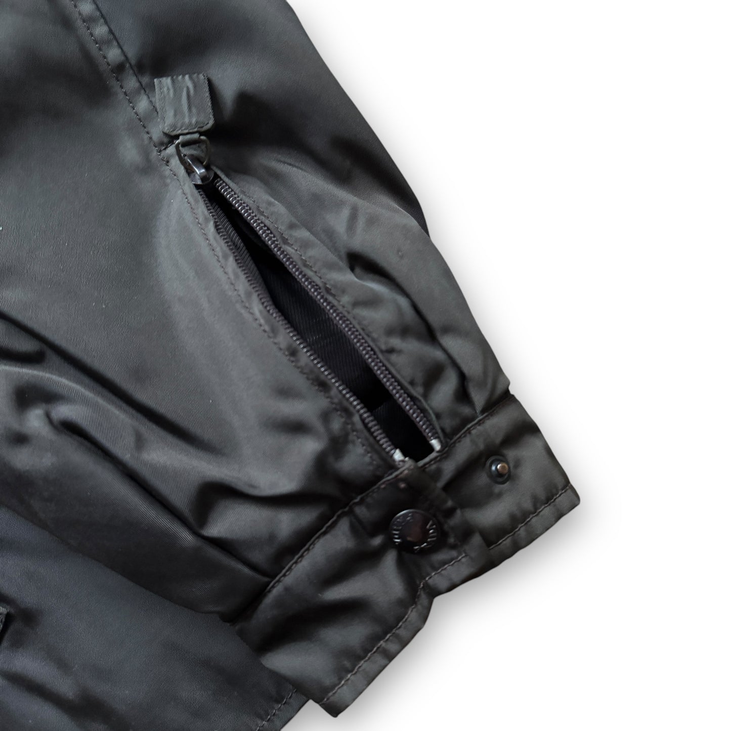 Prada Mainline Padded Double-Pocket Bomber Jacket - F/W1996