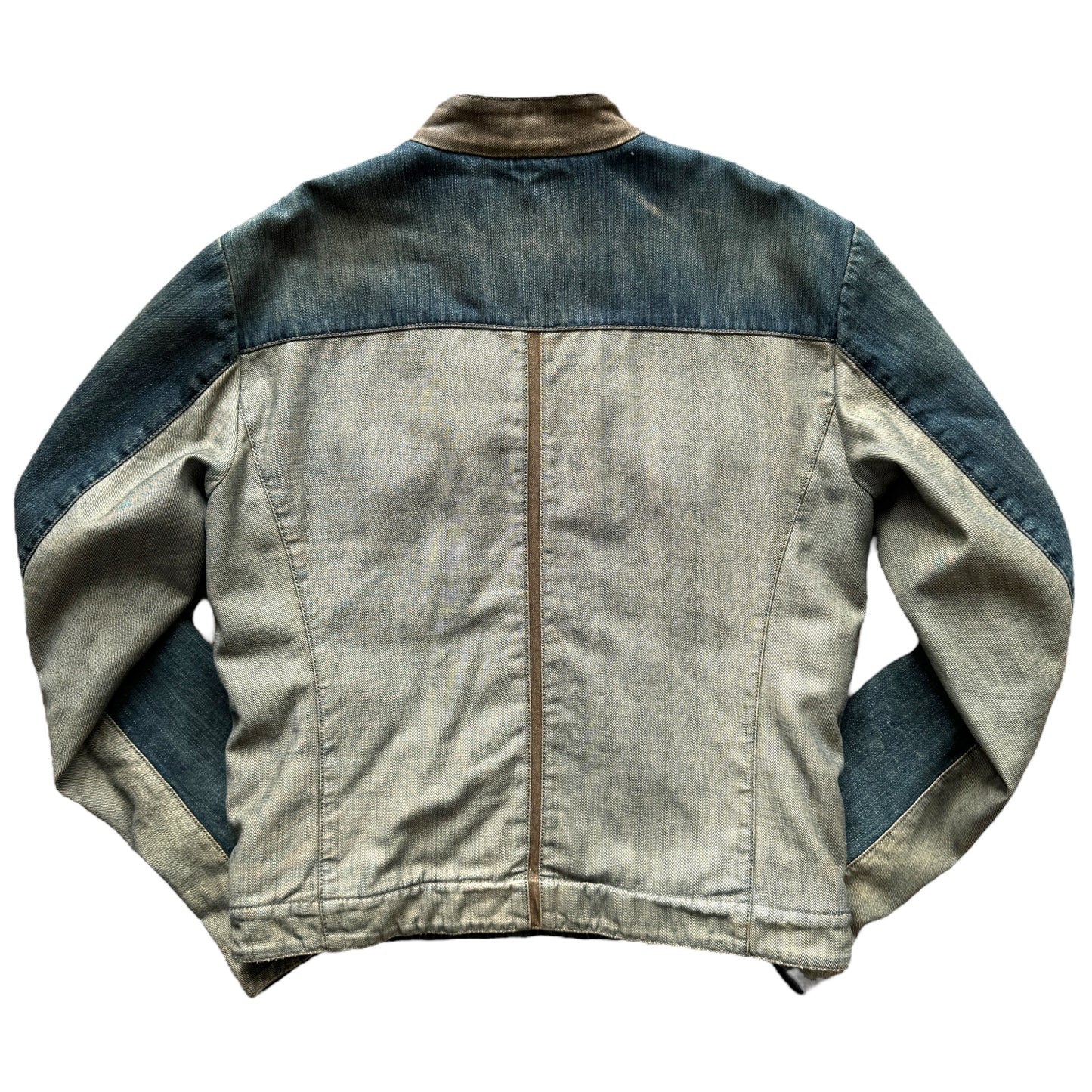 Emporio Armani Denim Biker Jacket