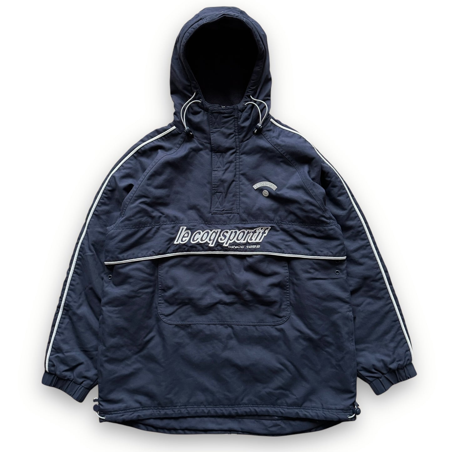 Le Coq Sportif Stealth Pocket Hoodie - Black