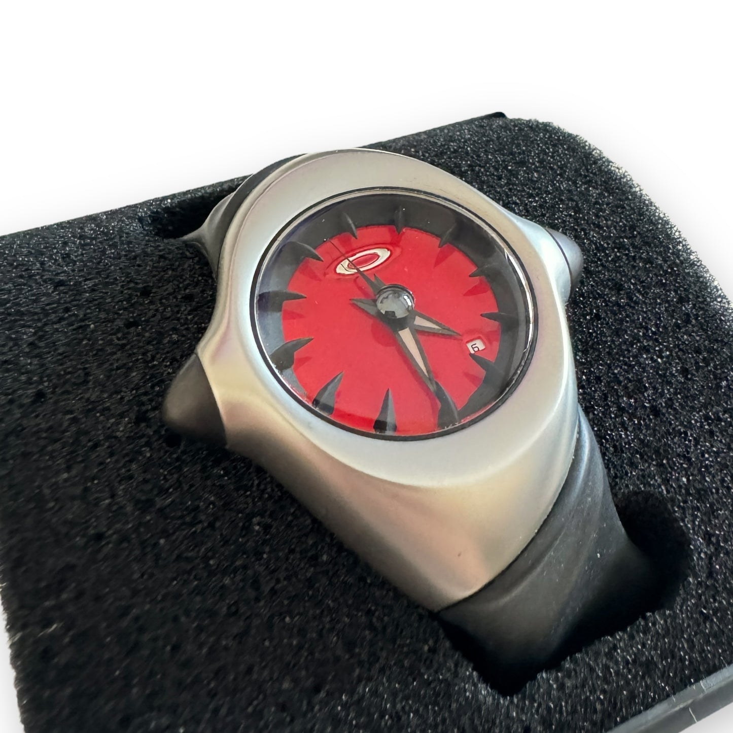 Oakley Crush 1.0 Watch Red Dial