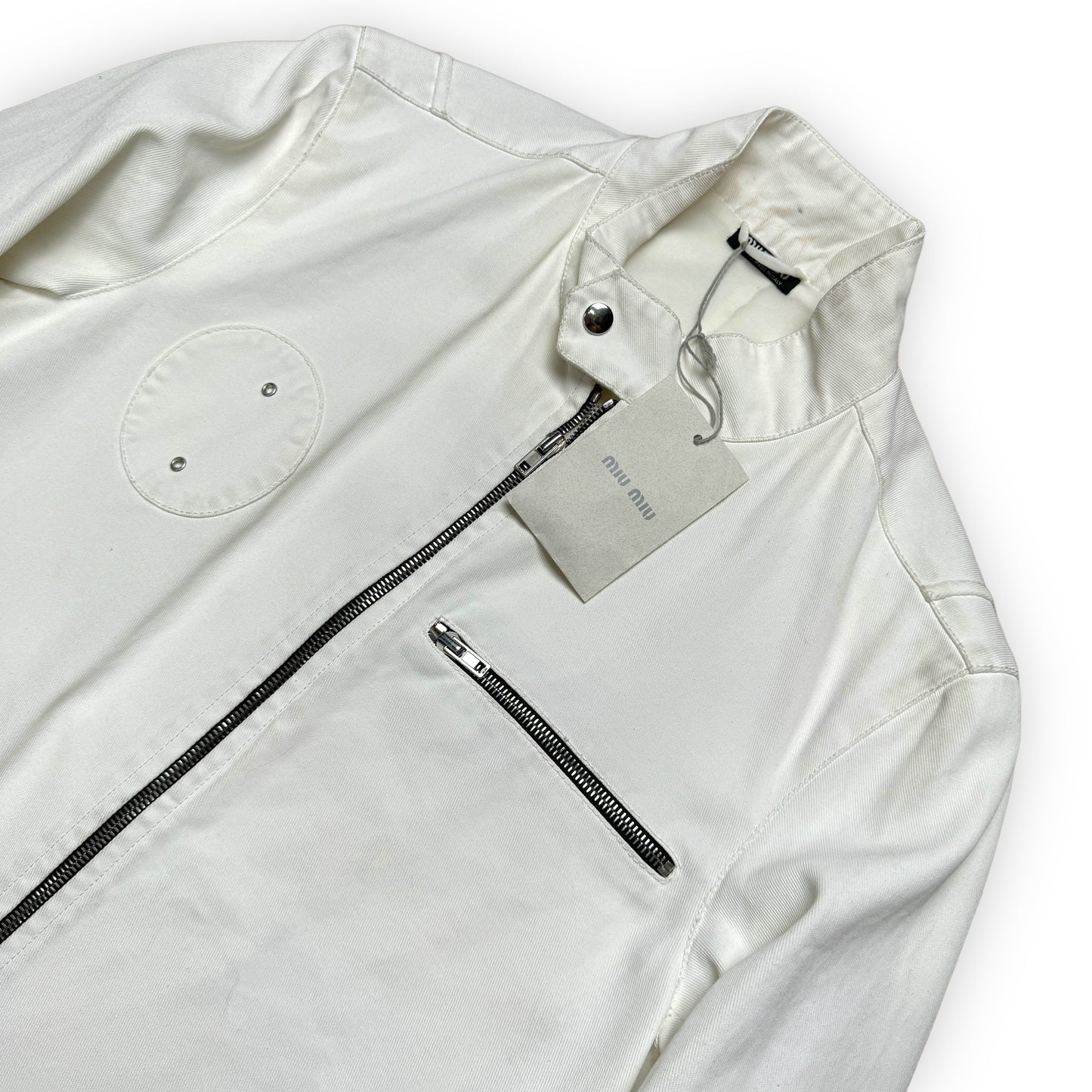 2000s Miu Miu White Jacket