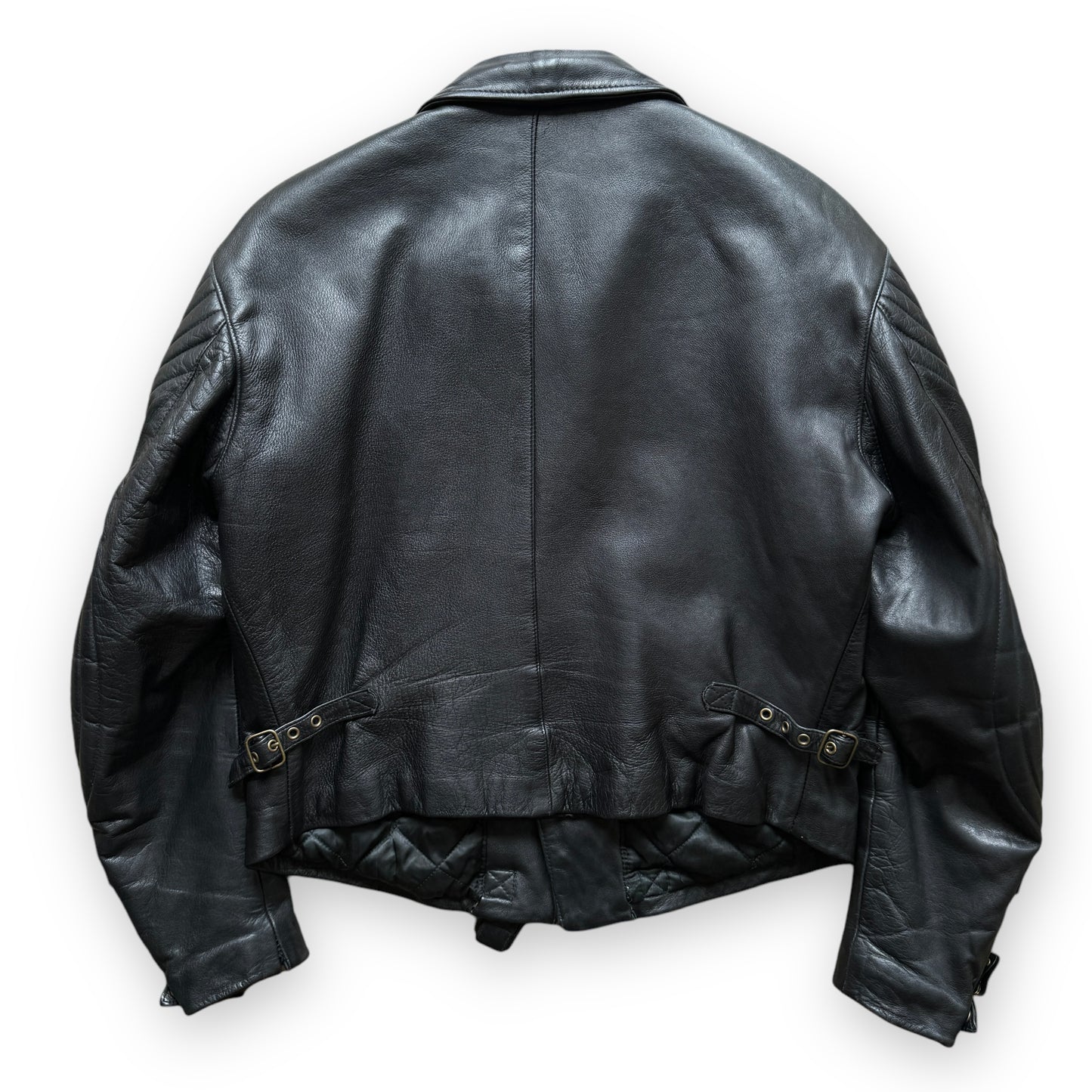Emporio Armani Leather Biker Jacket - 1980s