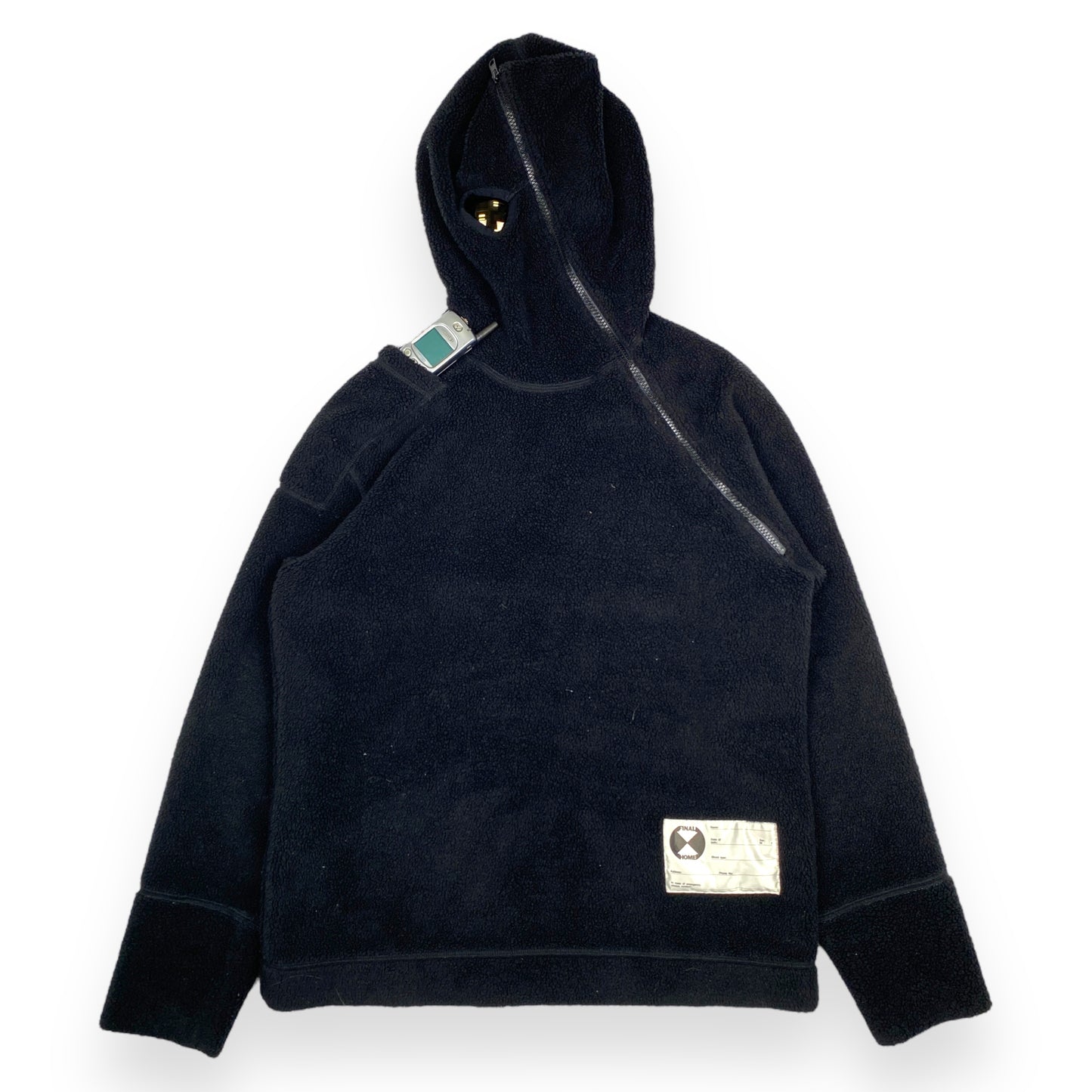 Final Home Asymmetrical Eye-Hole Fleece Full-Zip