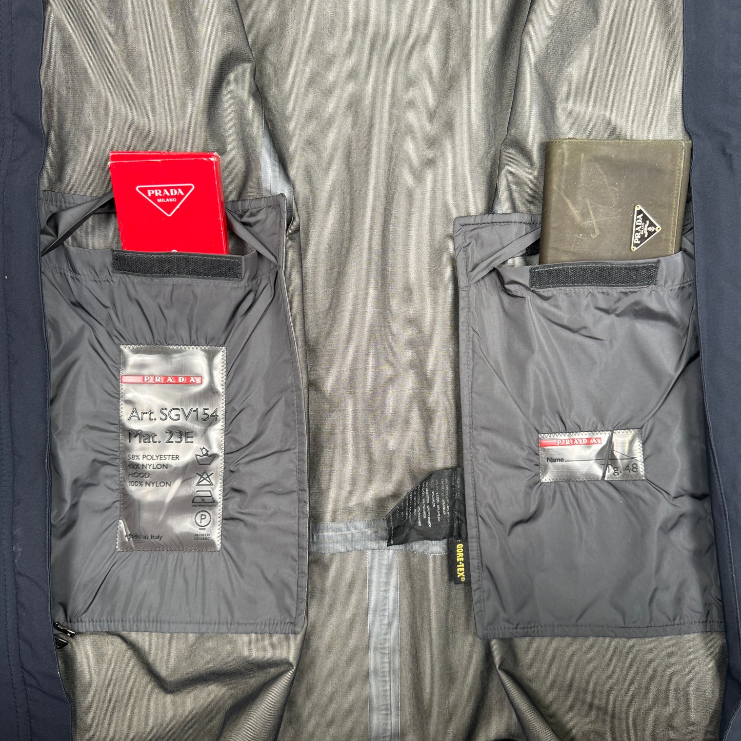 Prada Sport Gore-Tex Long Coat