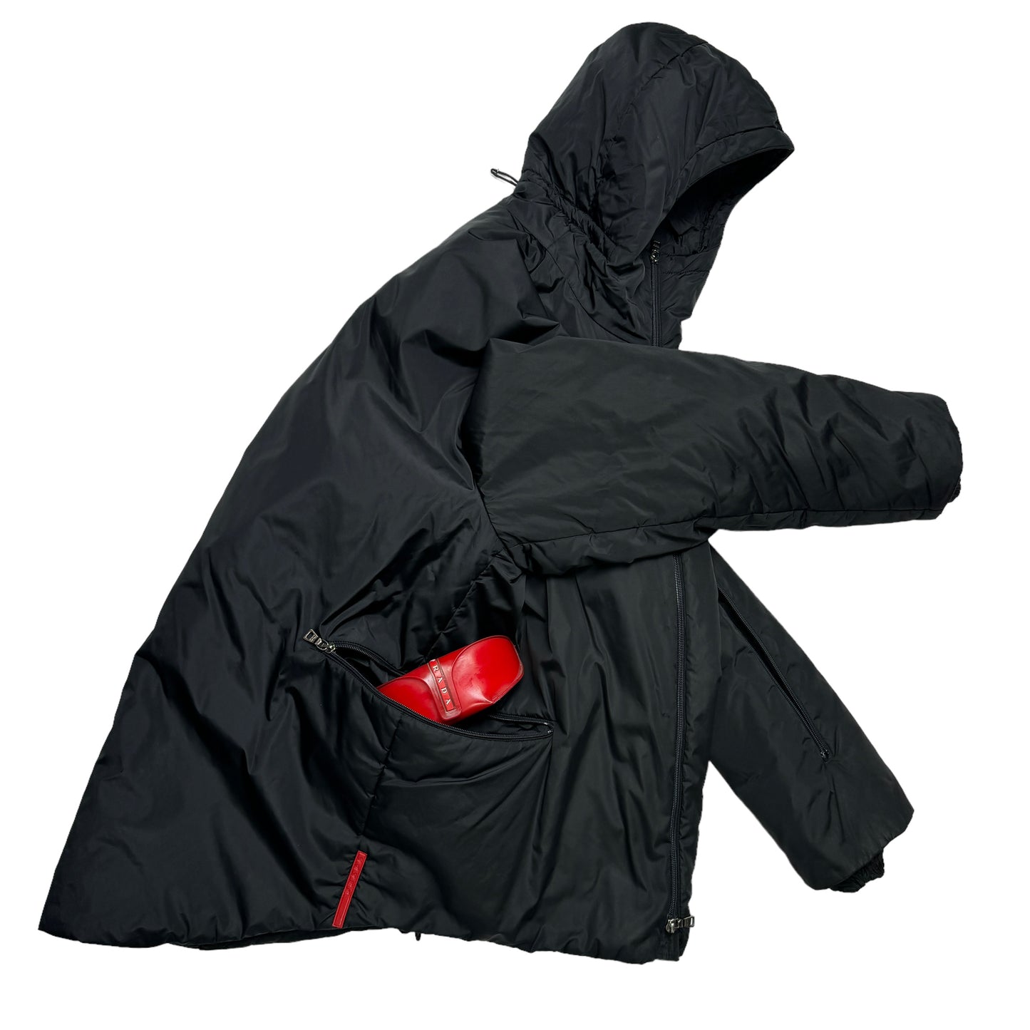 Prada Sport Convertible Padded Jacket