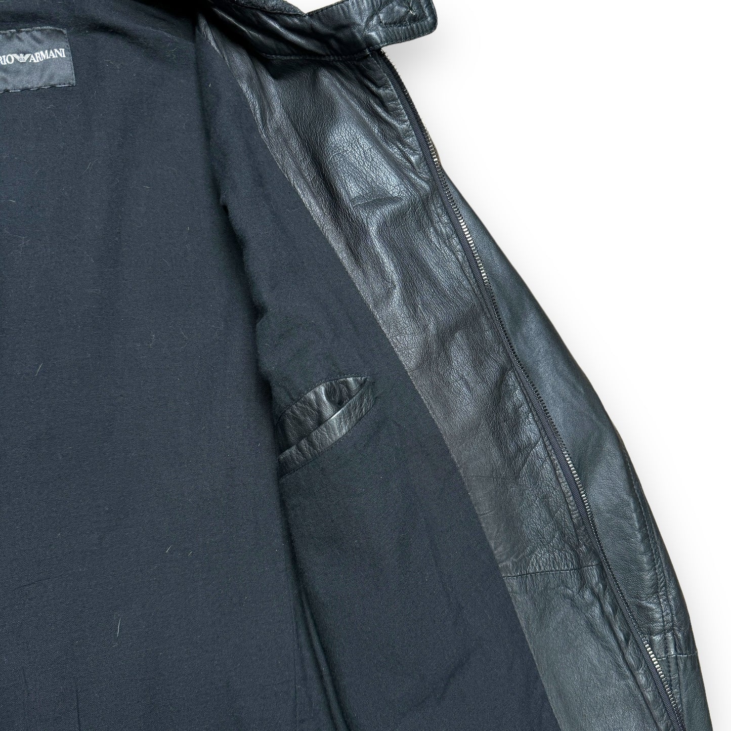 Emporio Armani Leather Jacket