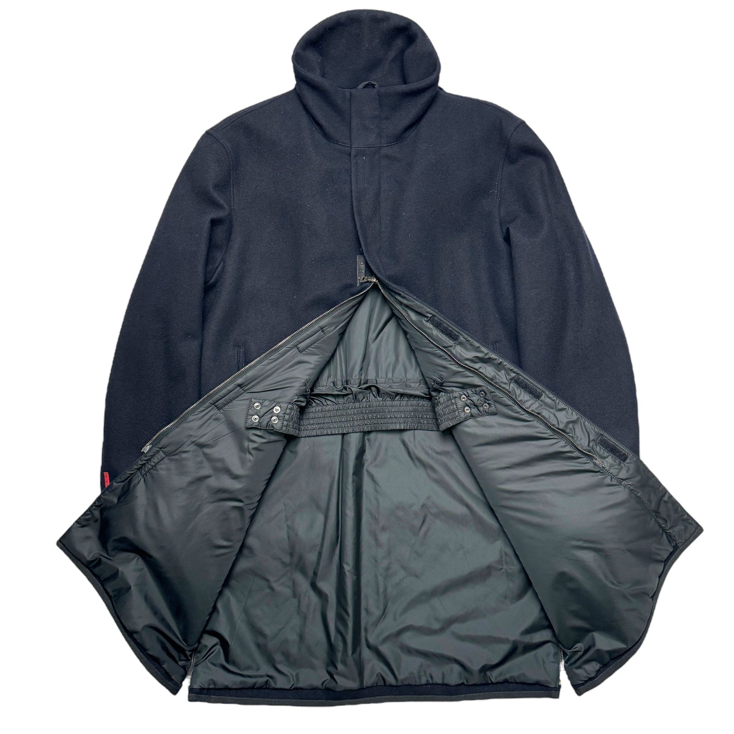 Prada Sport Wool Long Coat
