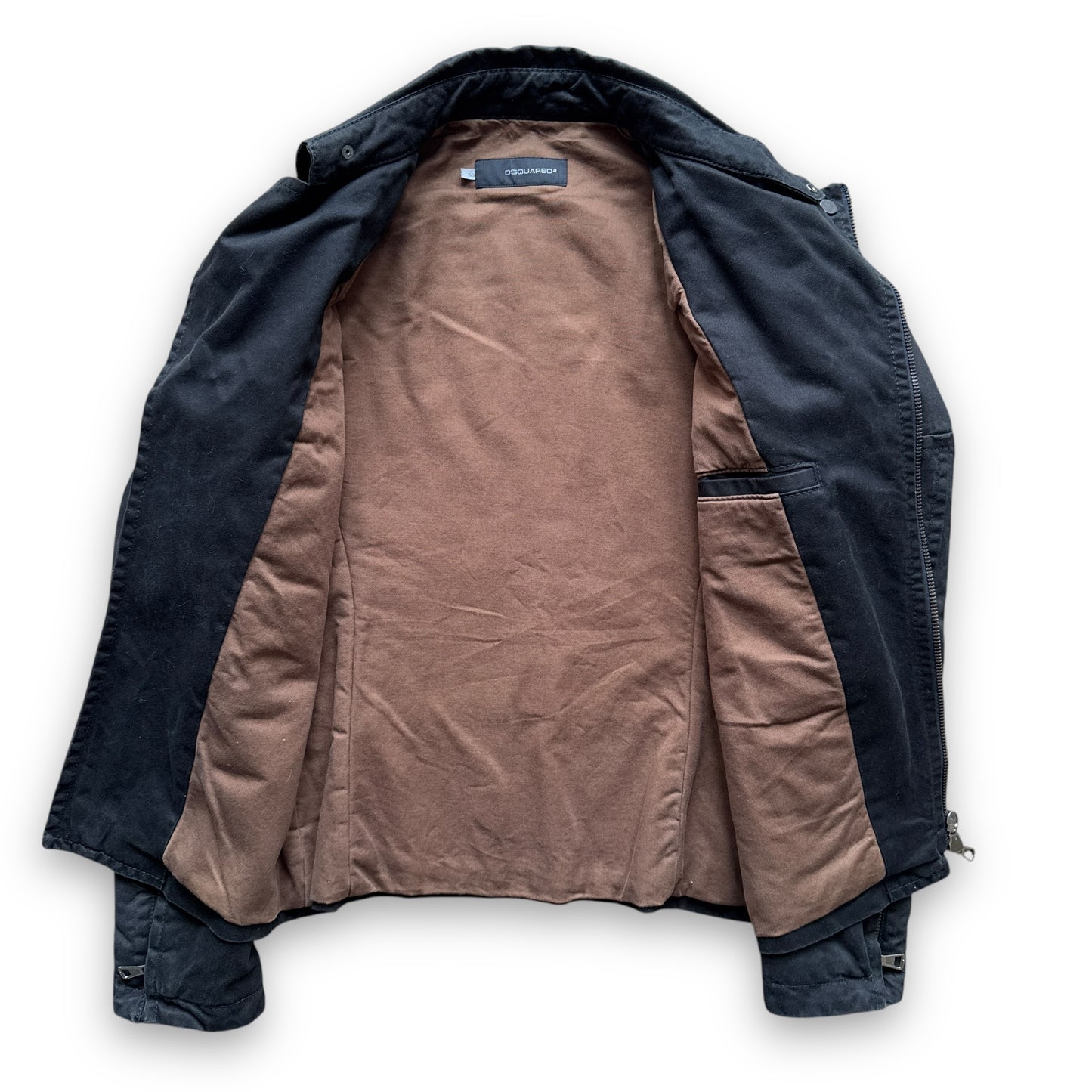 DSquared2 Asymmetrical Moto Jacket - F/W2003 Runway