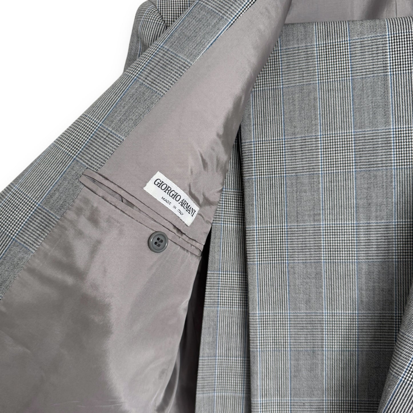 Giorgio Armani Power Suit Glen Check - 1980s