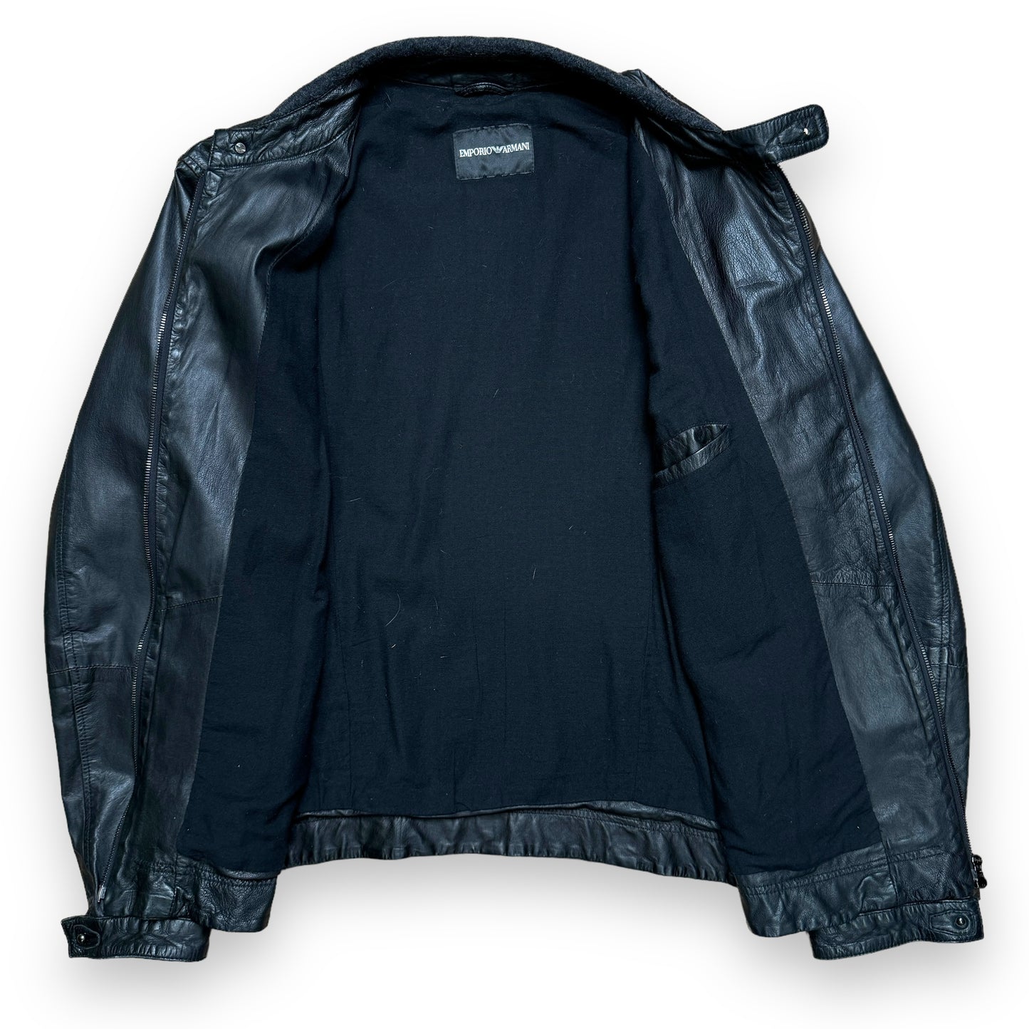 Emporio Armani Leather Jacket