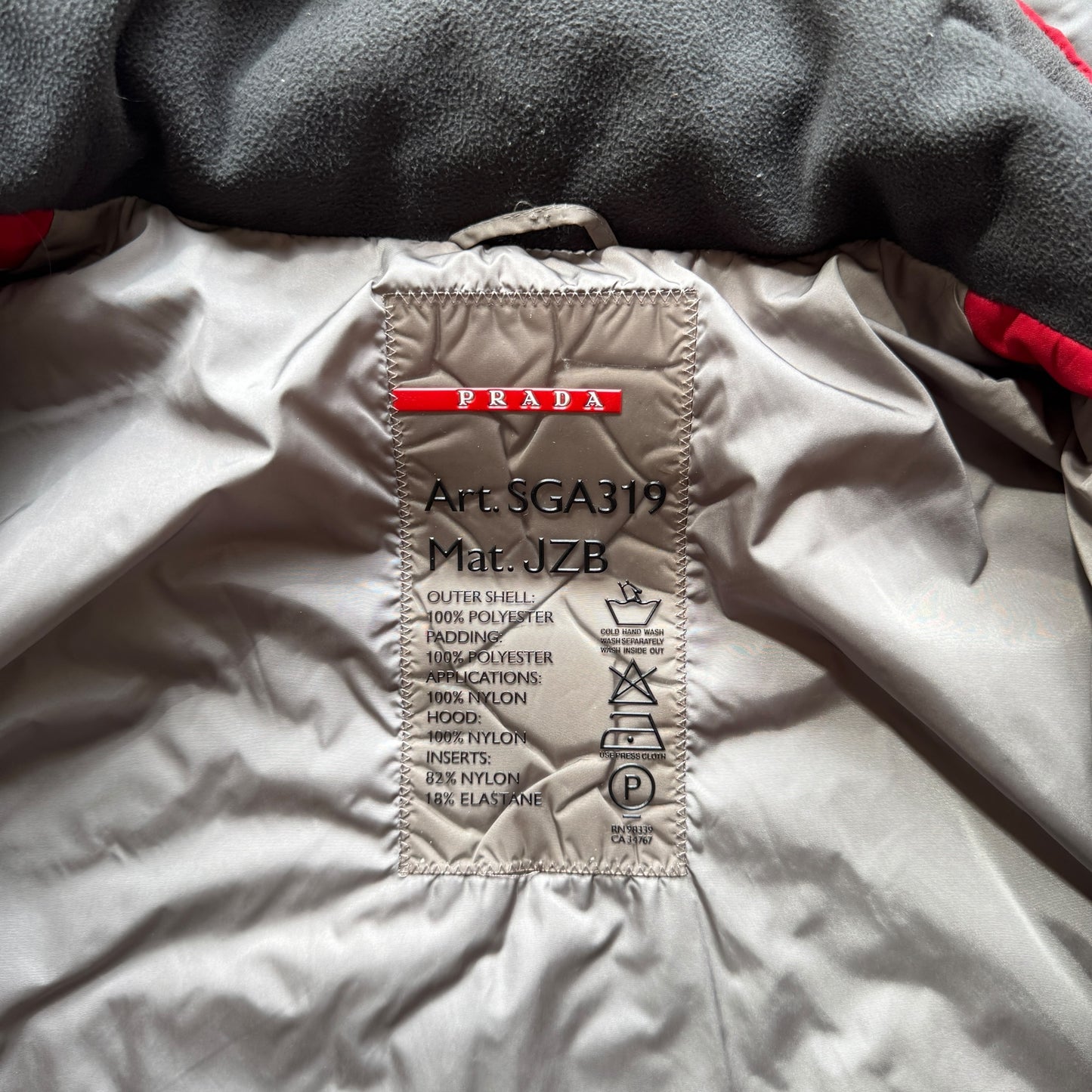 Prada Sport Gore-Tex Technical Ski Jacket
