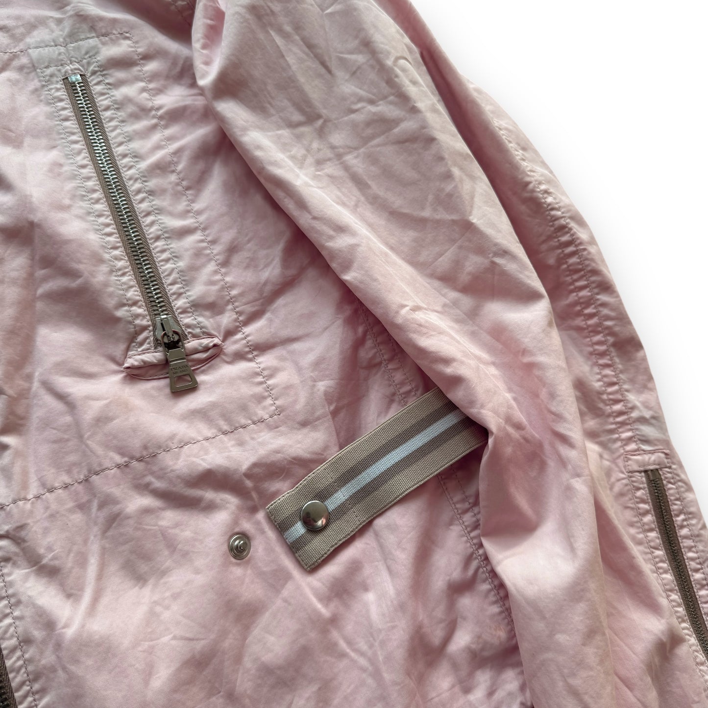 Prada Sport Pink Cargo Jacket