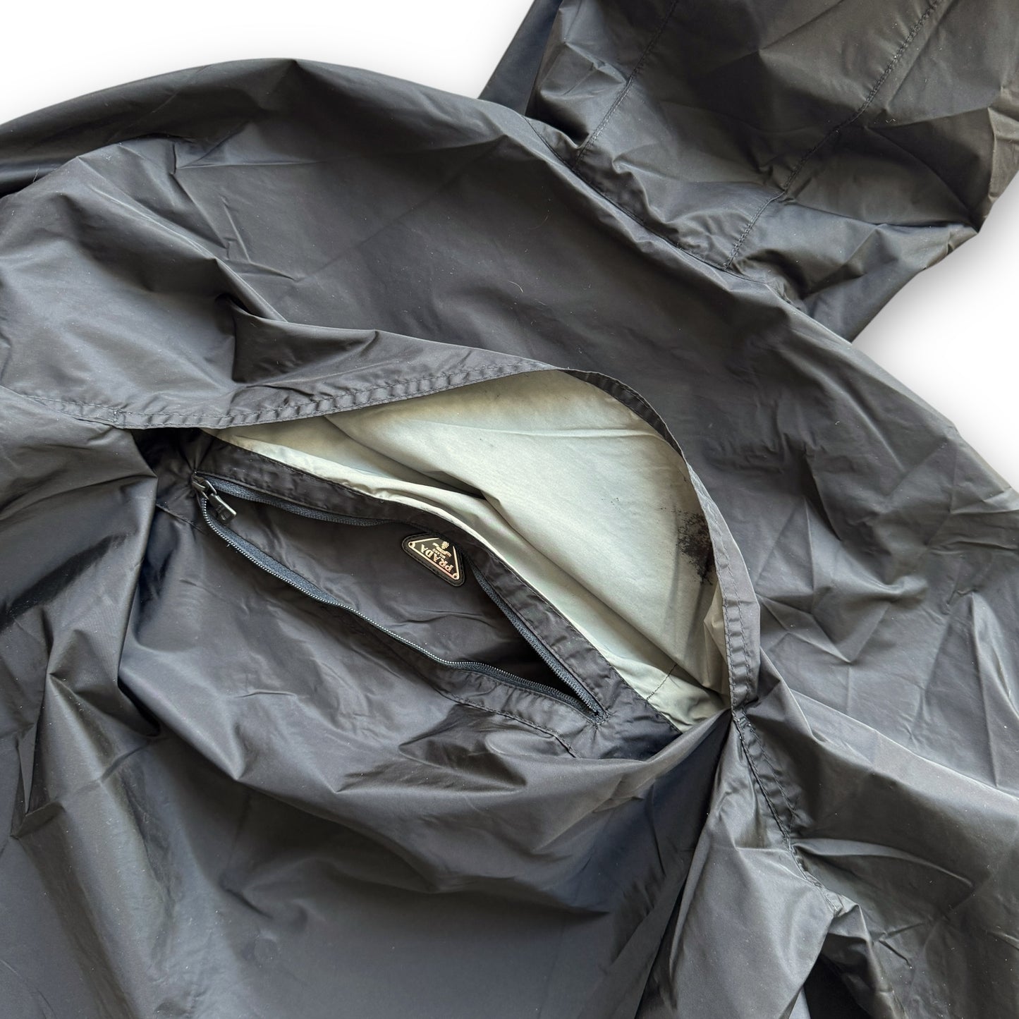 Prada Mainline Packable Superlight Rain Jacket