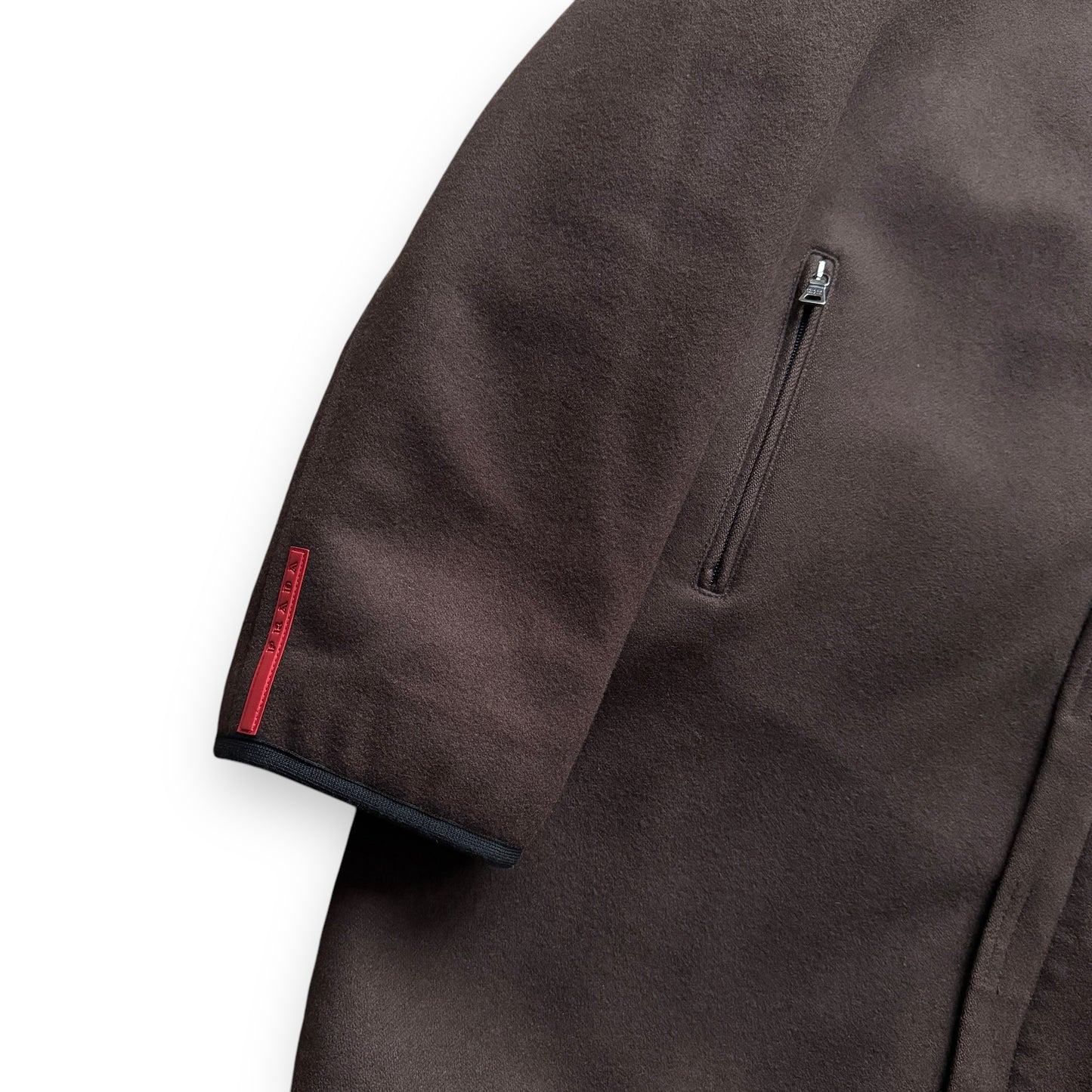 Prada Sport Hooded Wool Long Coat - F/W2000