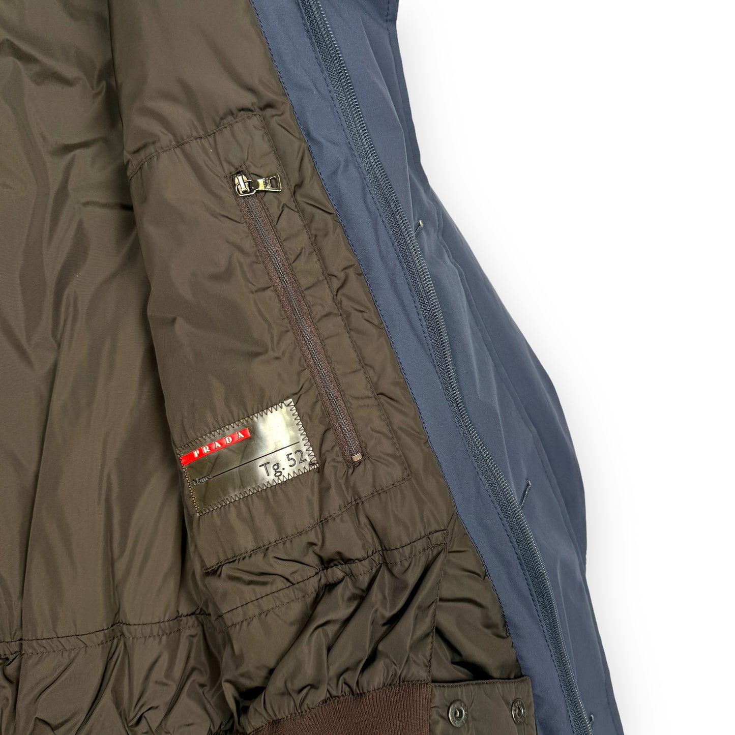 Prada Sport Padded Two-Tone Ski Jacket