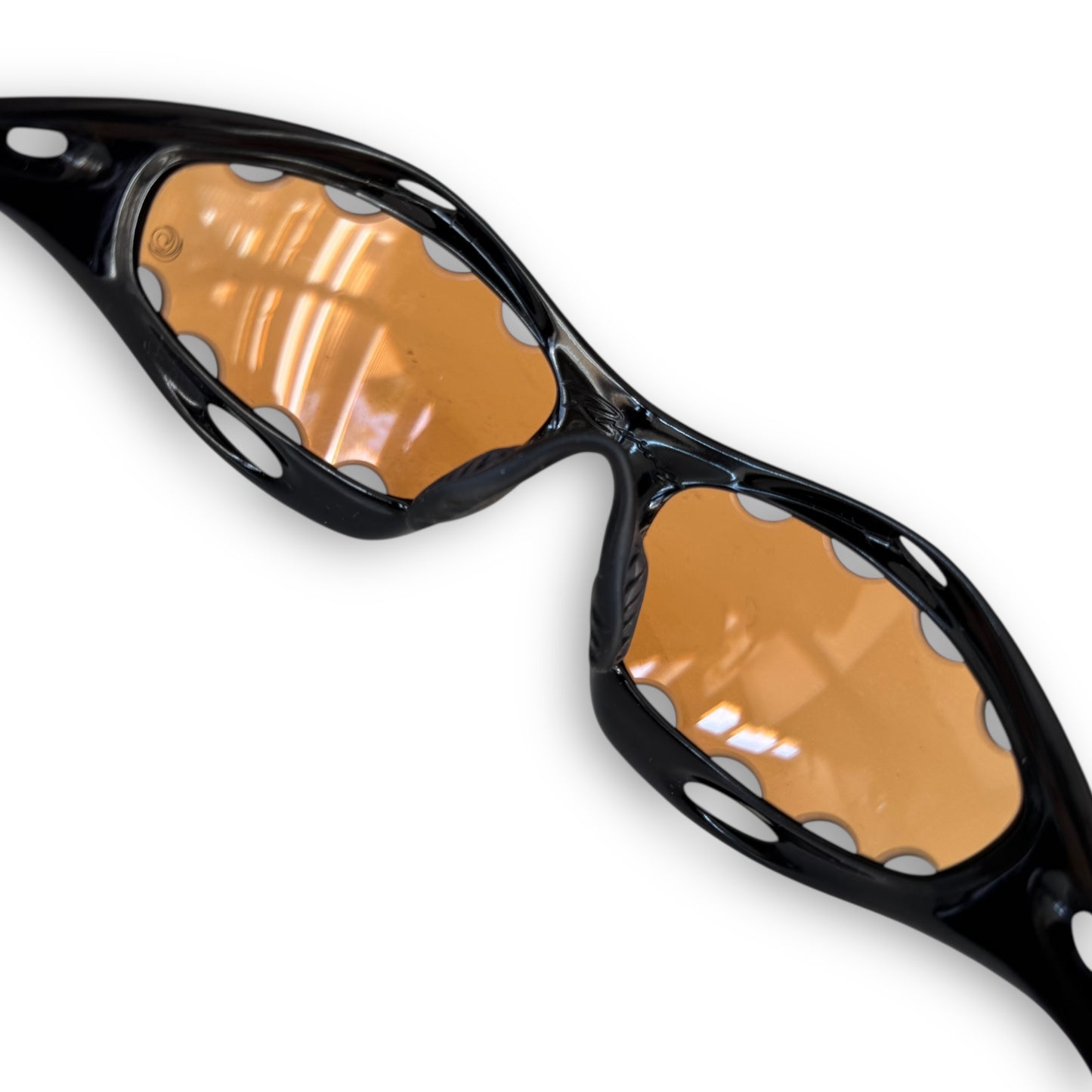 Oakley Pro ‘Racing Jacket’ Jet Black/Persimmon Vented