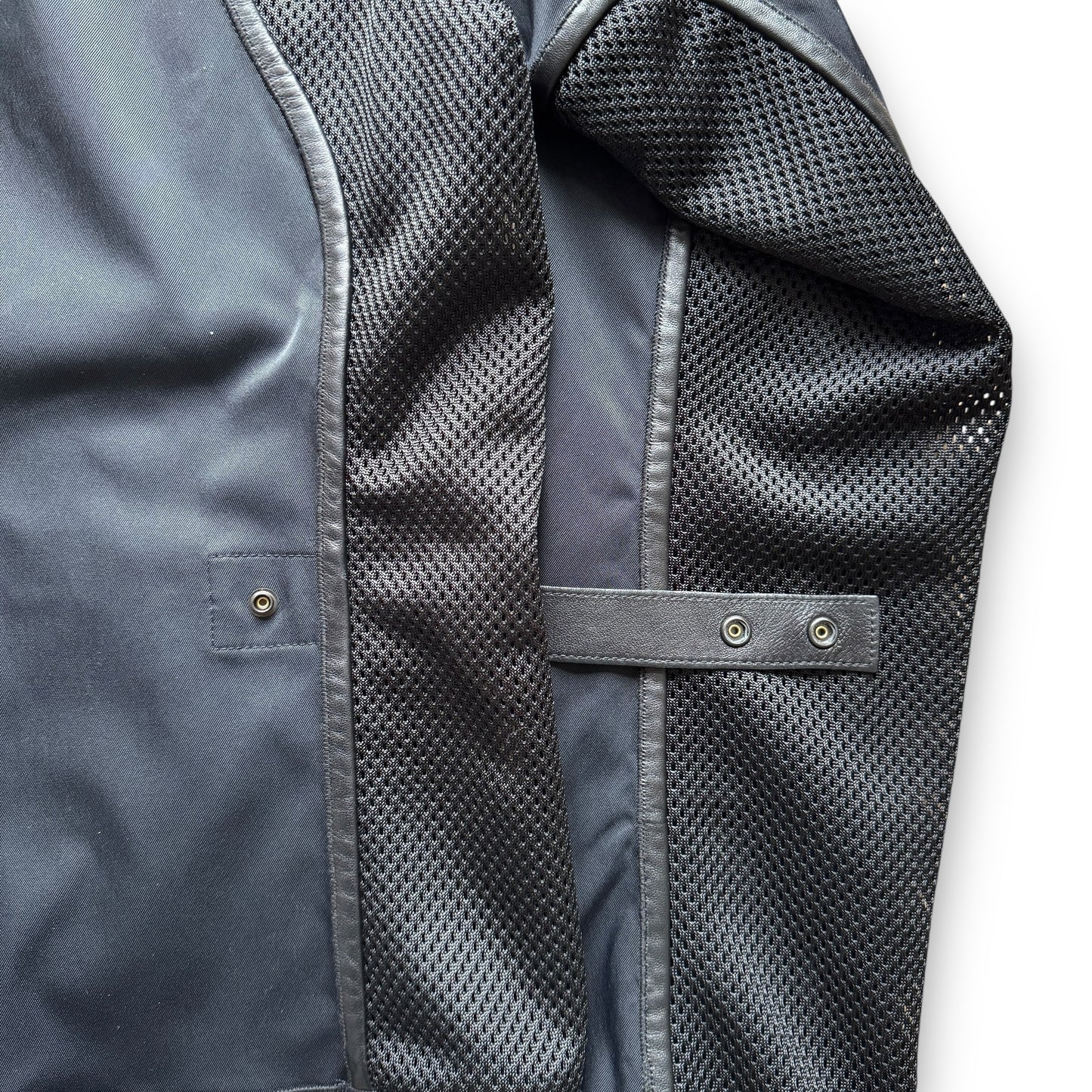 Prada Sport Mesh Panelled Moto Jacket