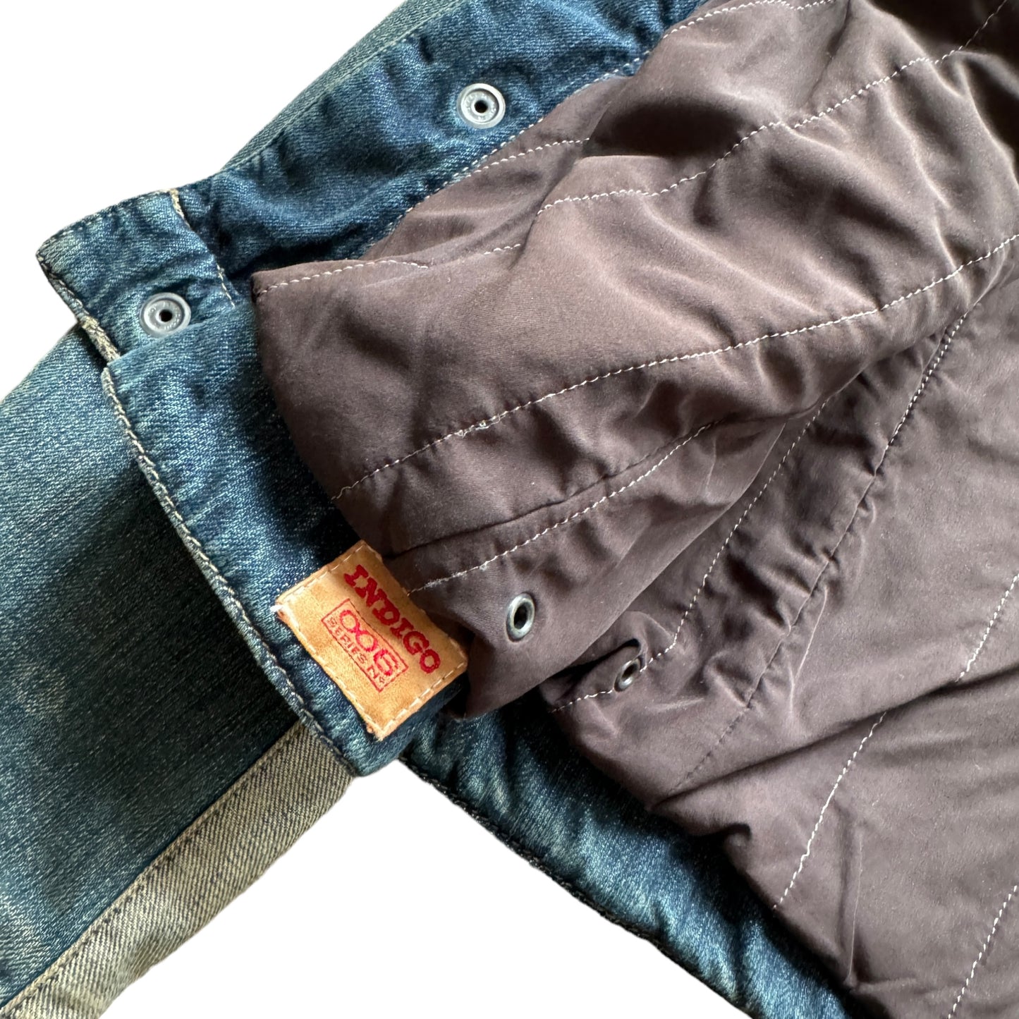 Emporio Armani Denim Biker Jacket