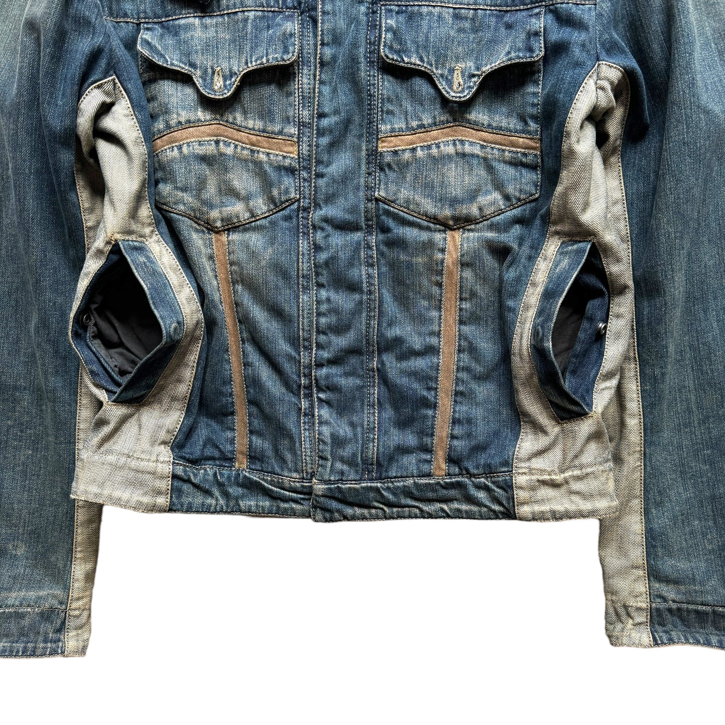 Emporio Armani Denim Biker Jacket
